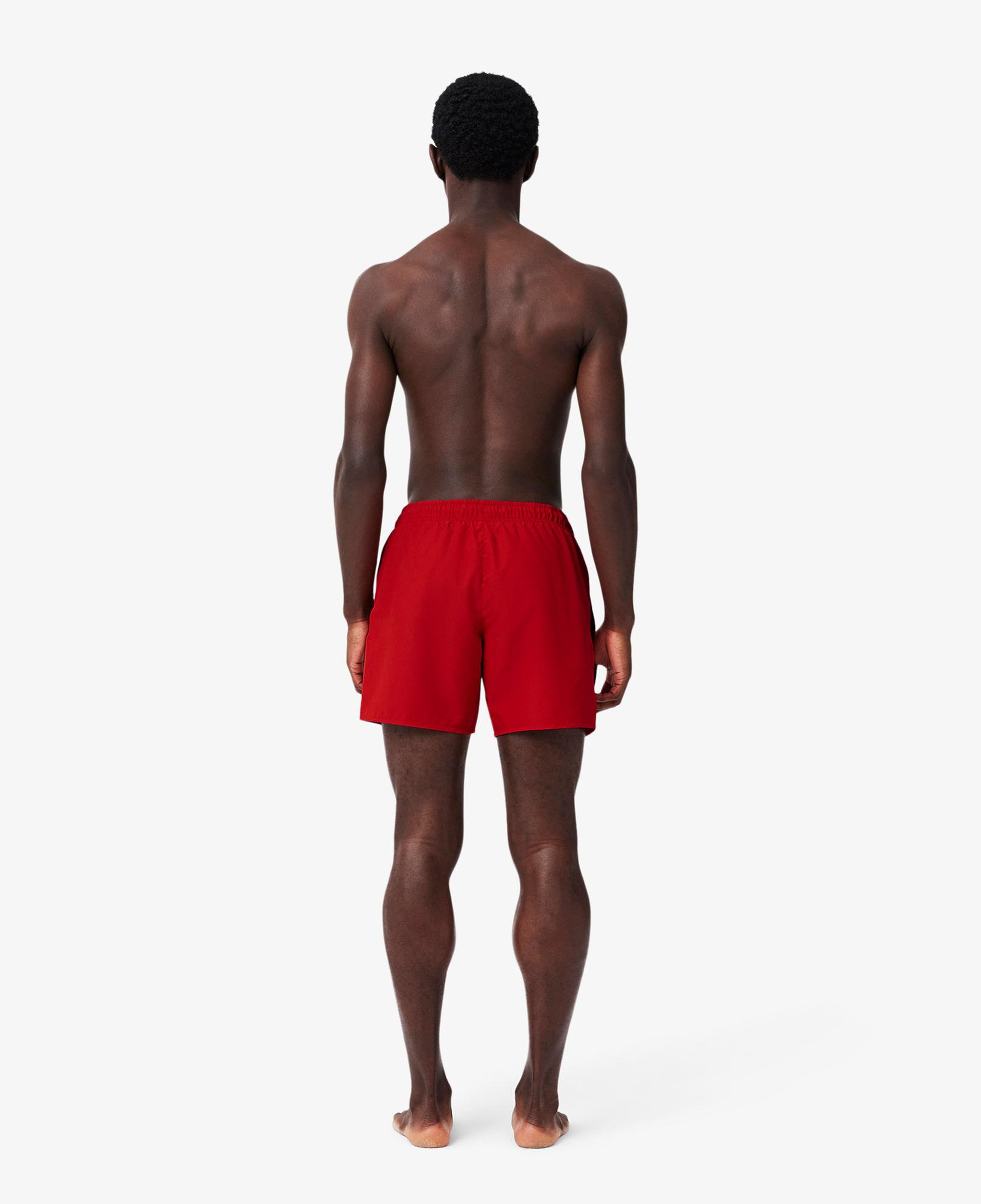 Lacoste Erkek Kırmızı Deniz Şortu