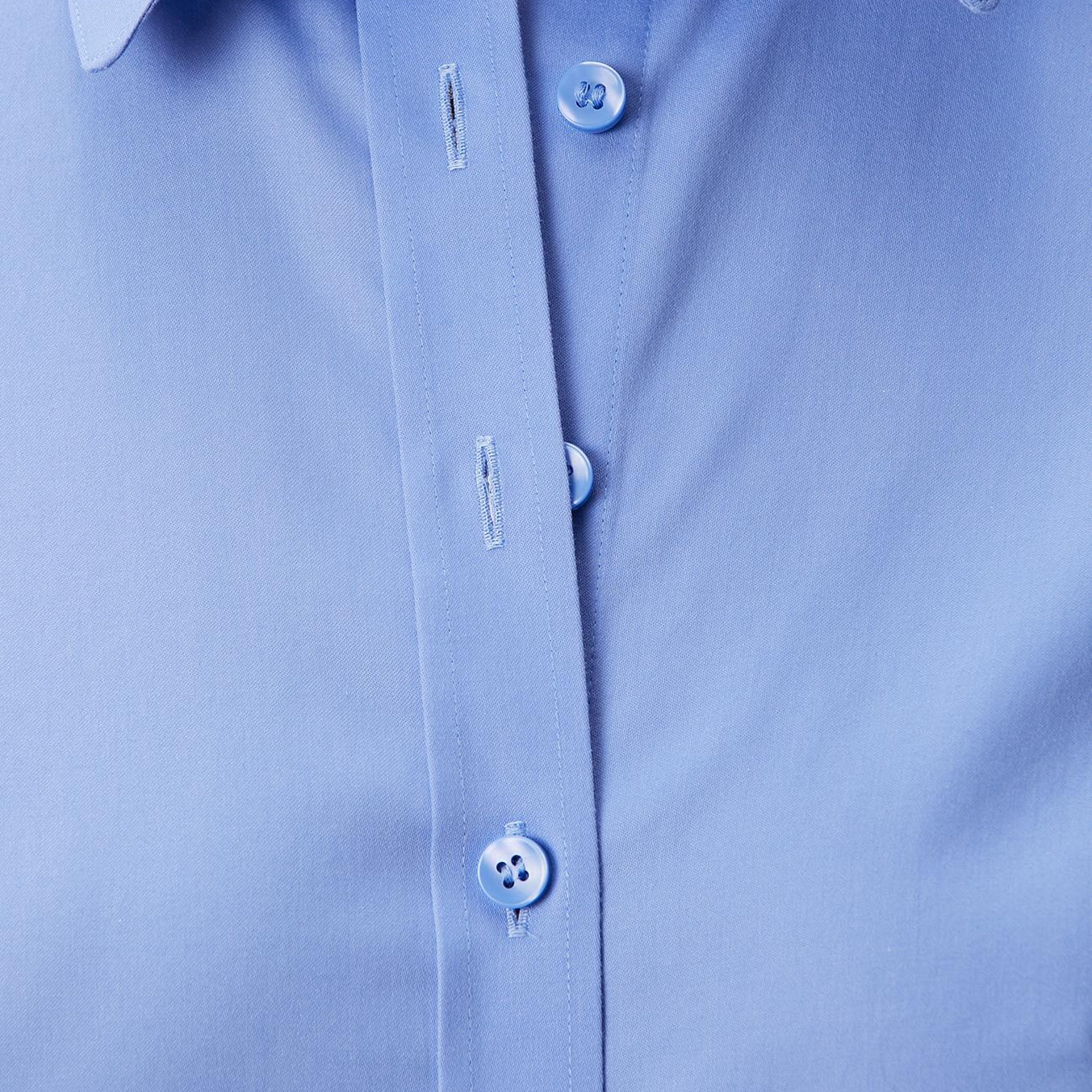 Network Kadın Non-Iron Mavi Gömlek