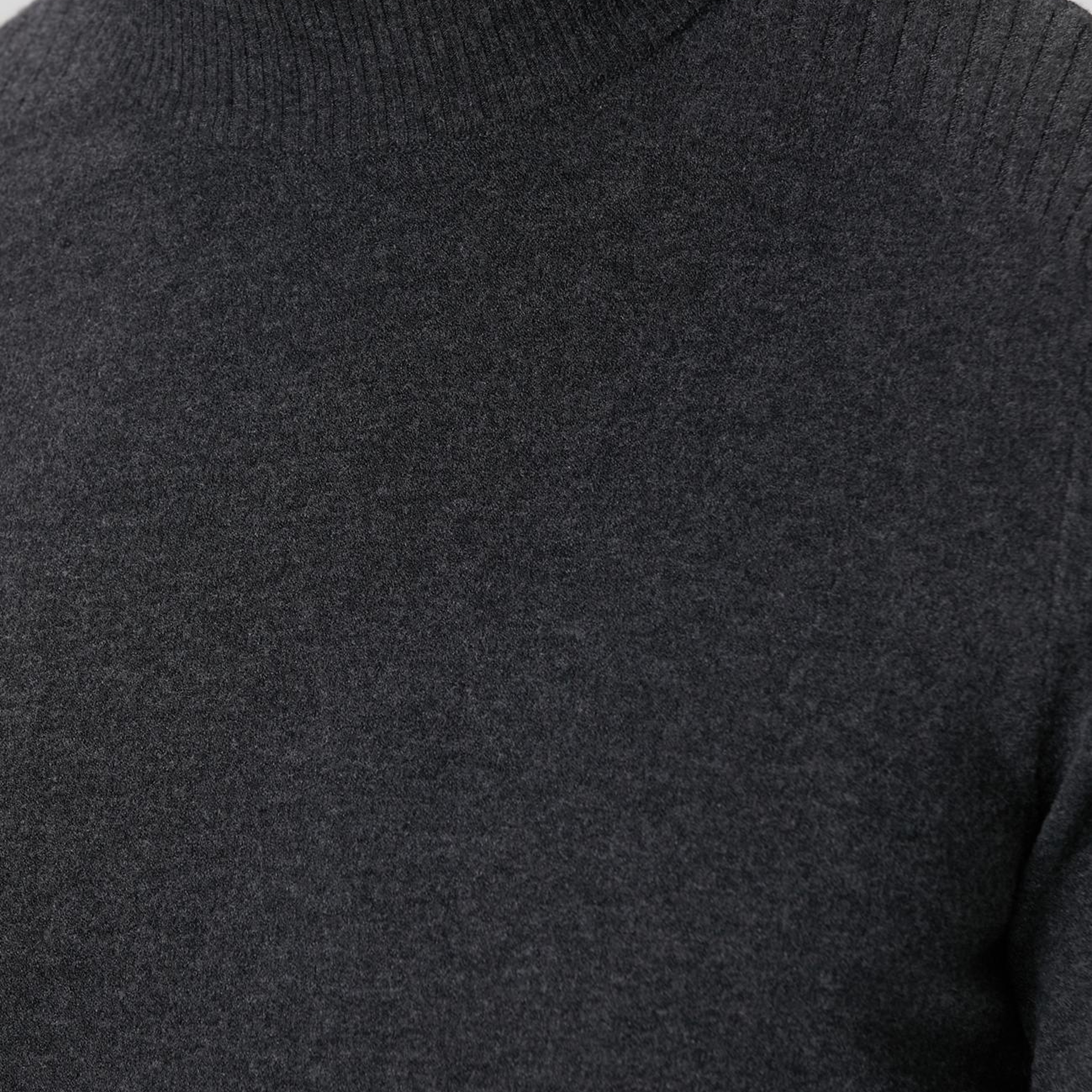 Network Erkek Antrasit Yarım Balıkçı Yaka Kazak