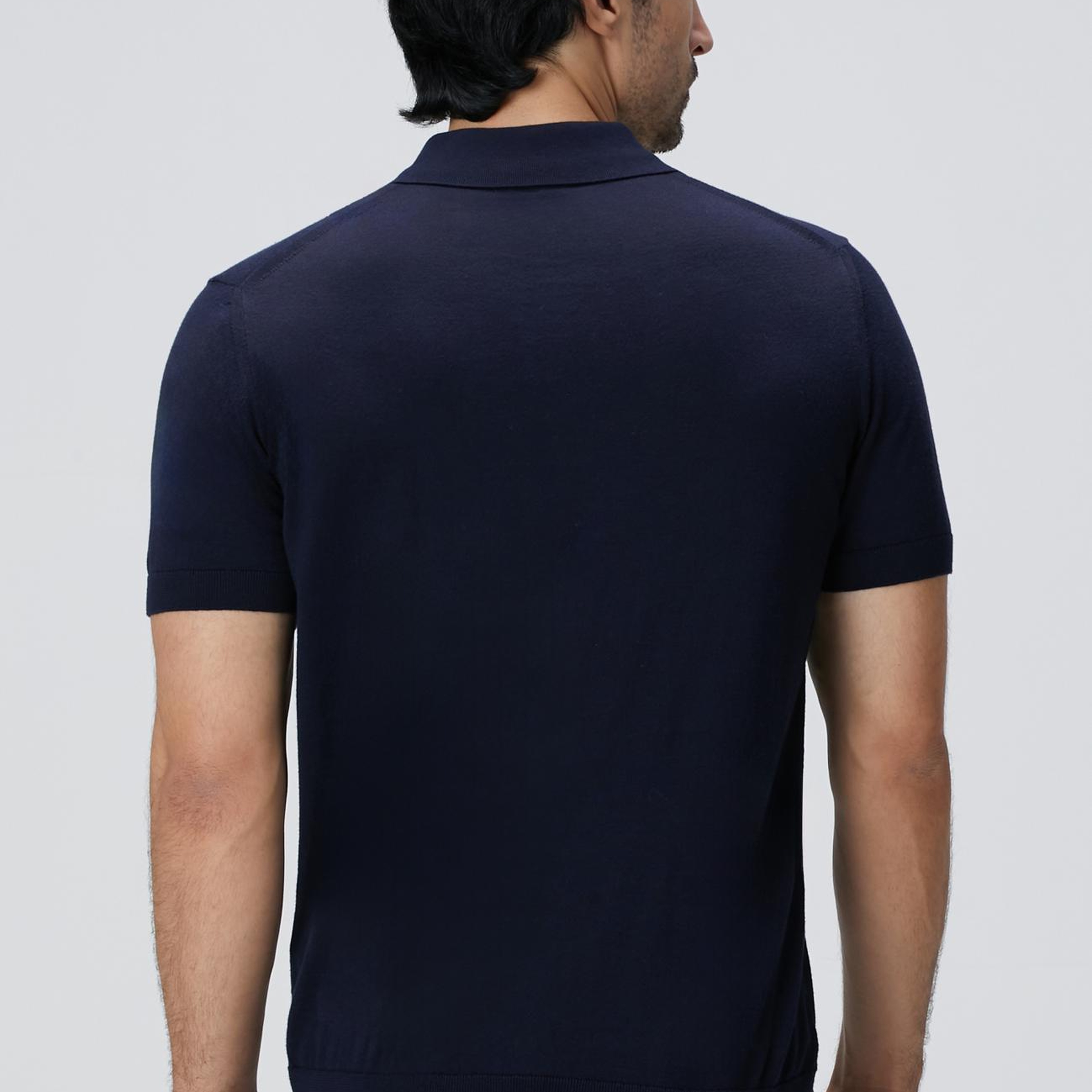 Network Erkek Lacivert Basic Triko Kazak