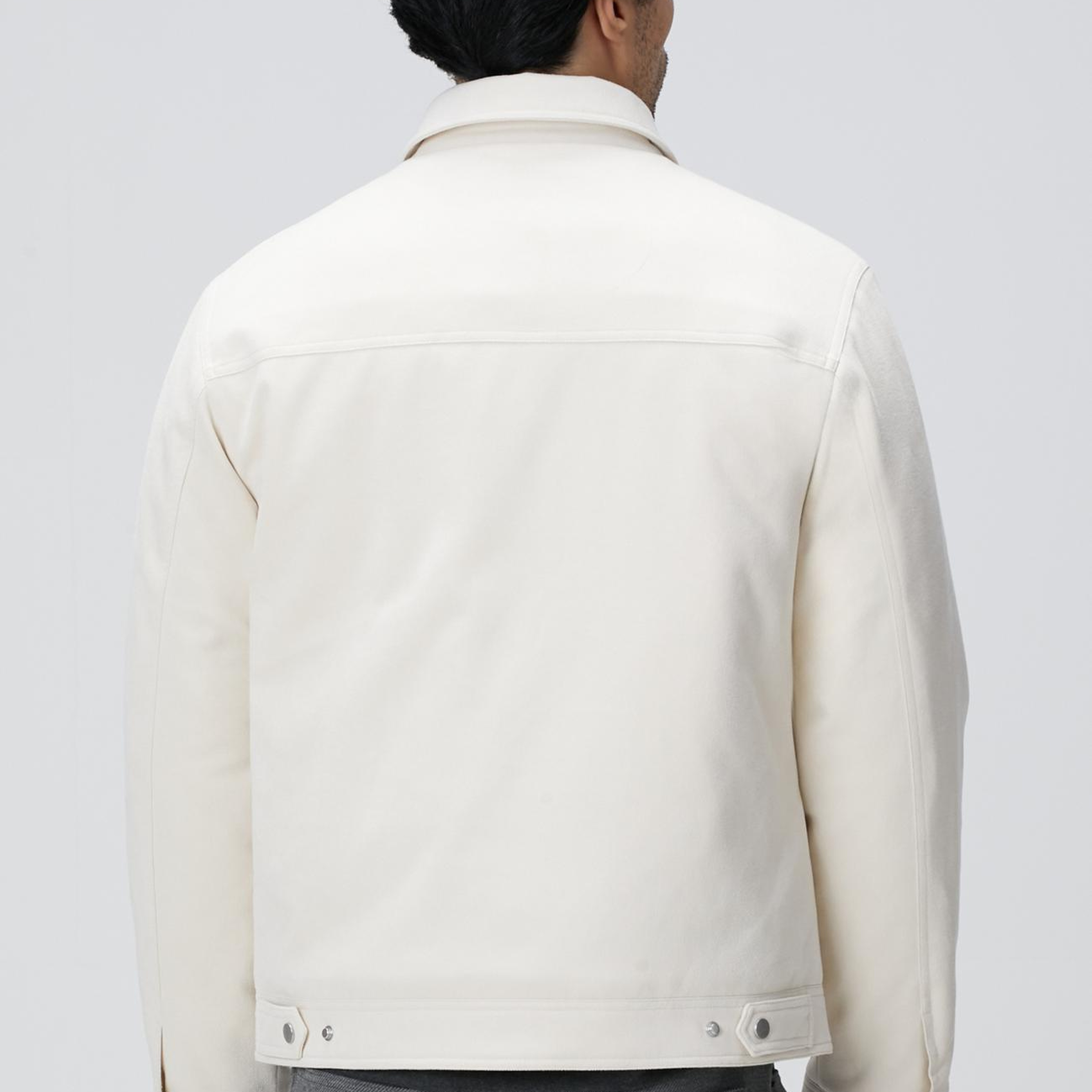 Network Erkek Kırık Beyaz Kapitoneli Mont