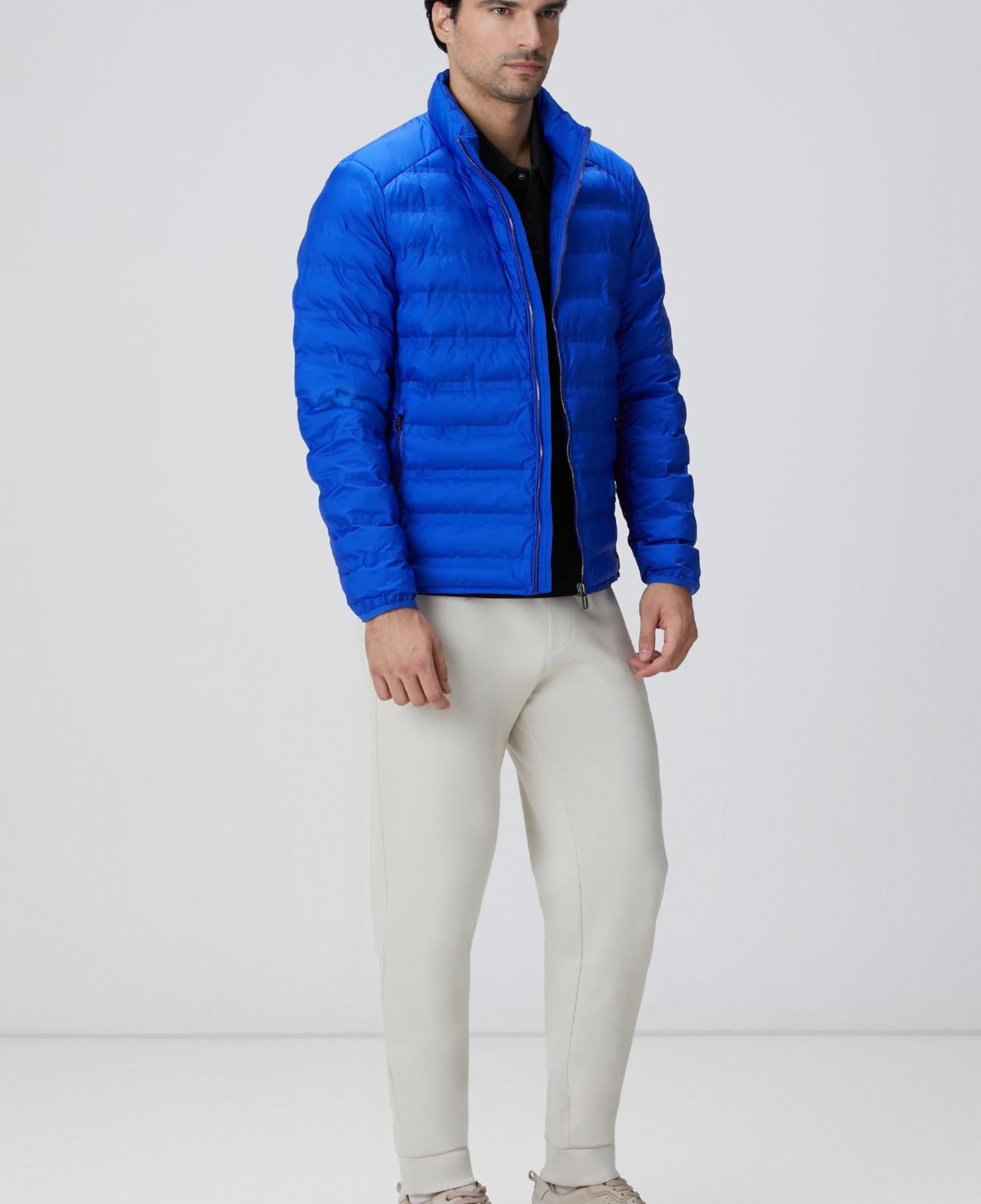 Network Erkek Siyah Waffle Dokulu T-shirt