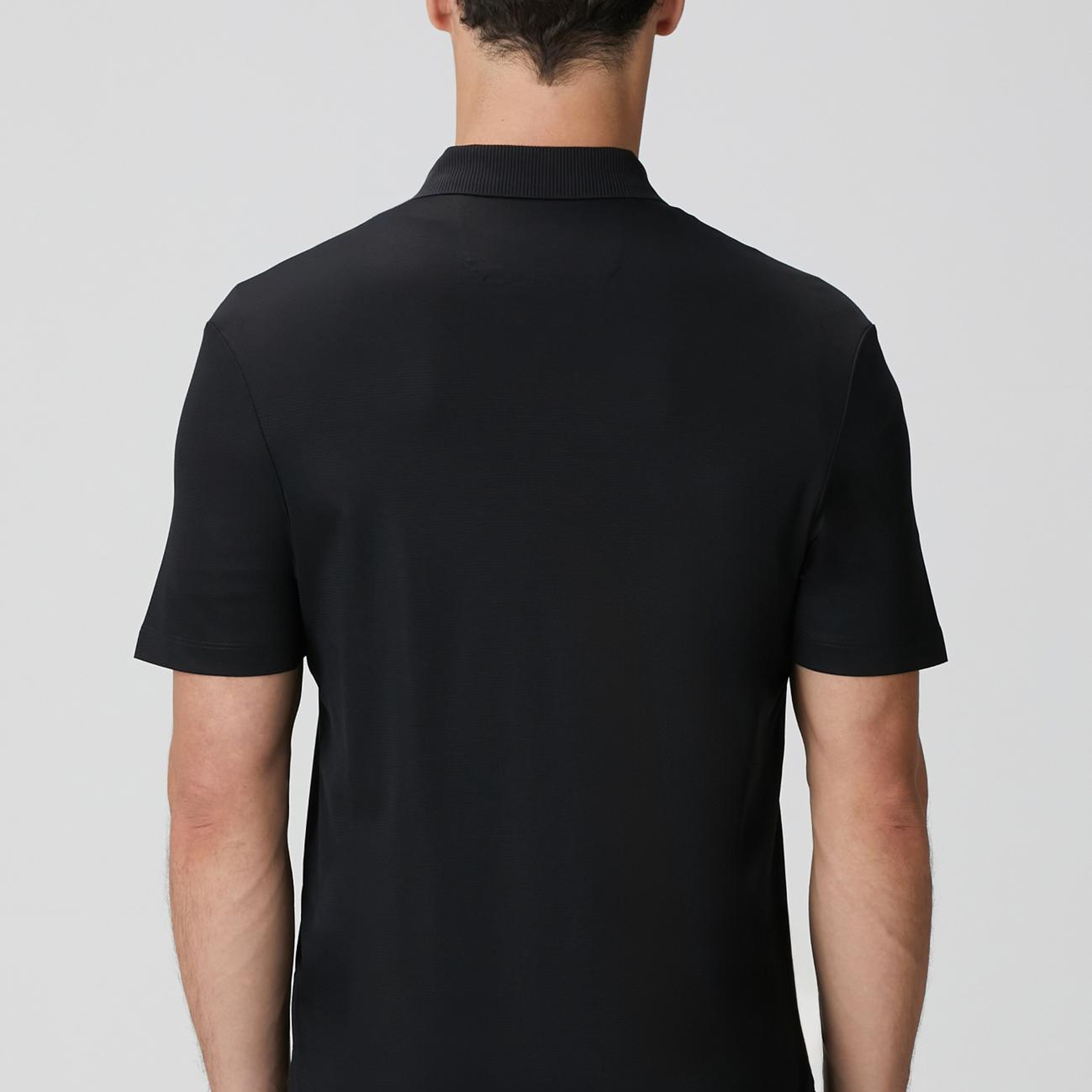 Network Erkek N-Tech Siyah Fermuarlı Örme Gömlek