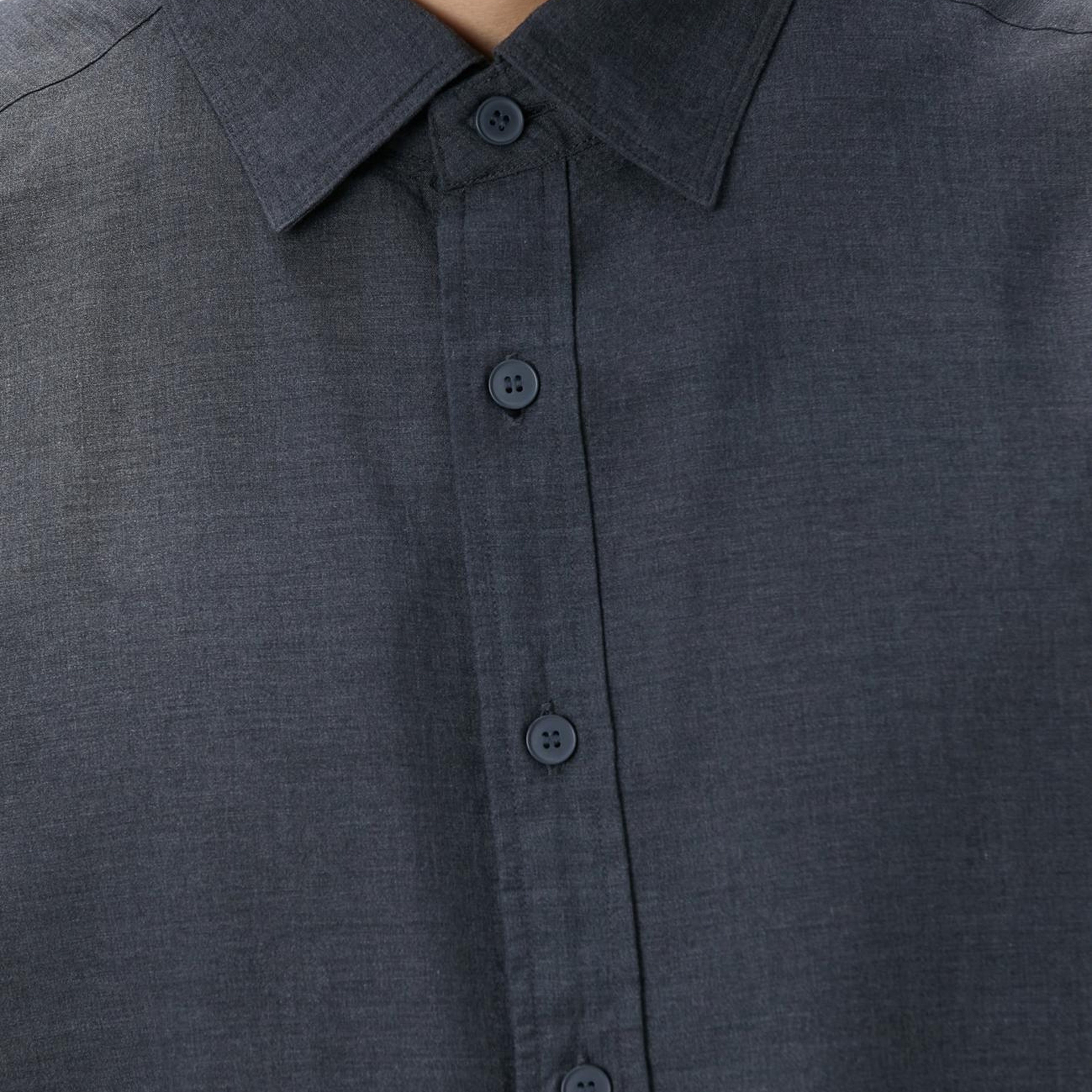 Network Erkek Antrasit Yün Karışımlı Gömlek