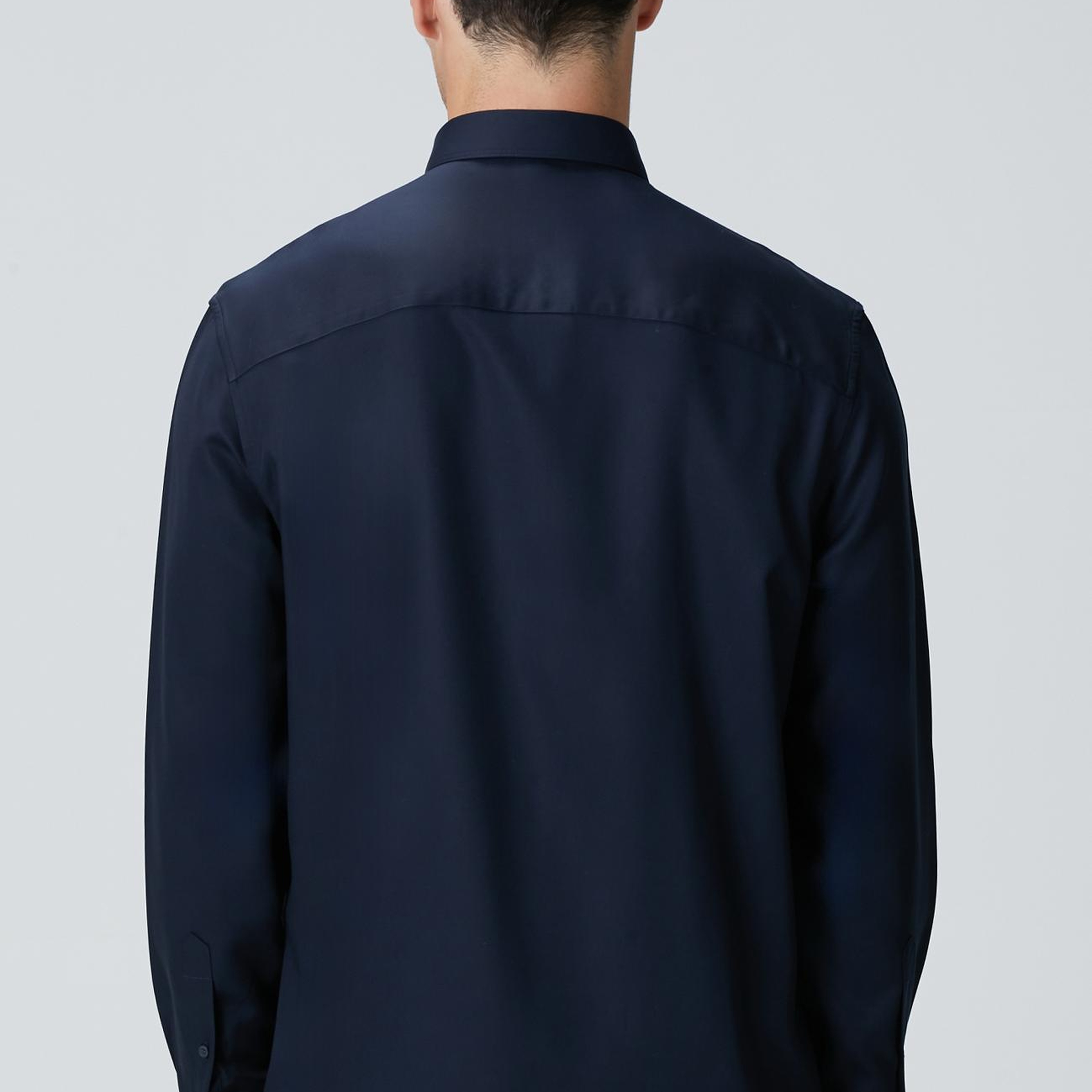 Network Erkek Lacivert Lyocell Gömlek