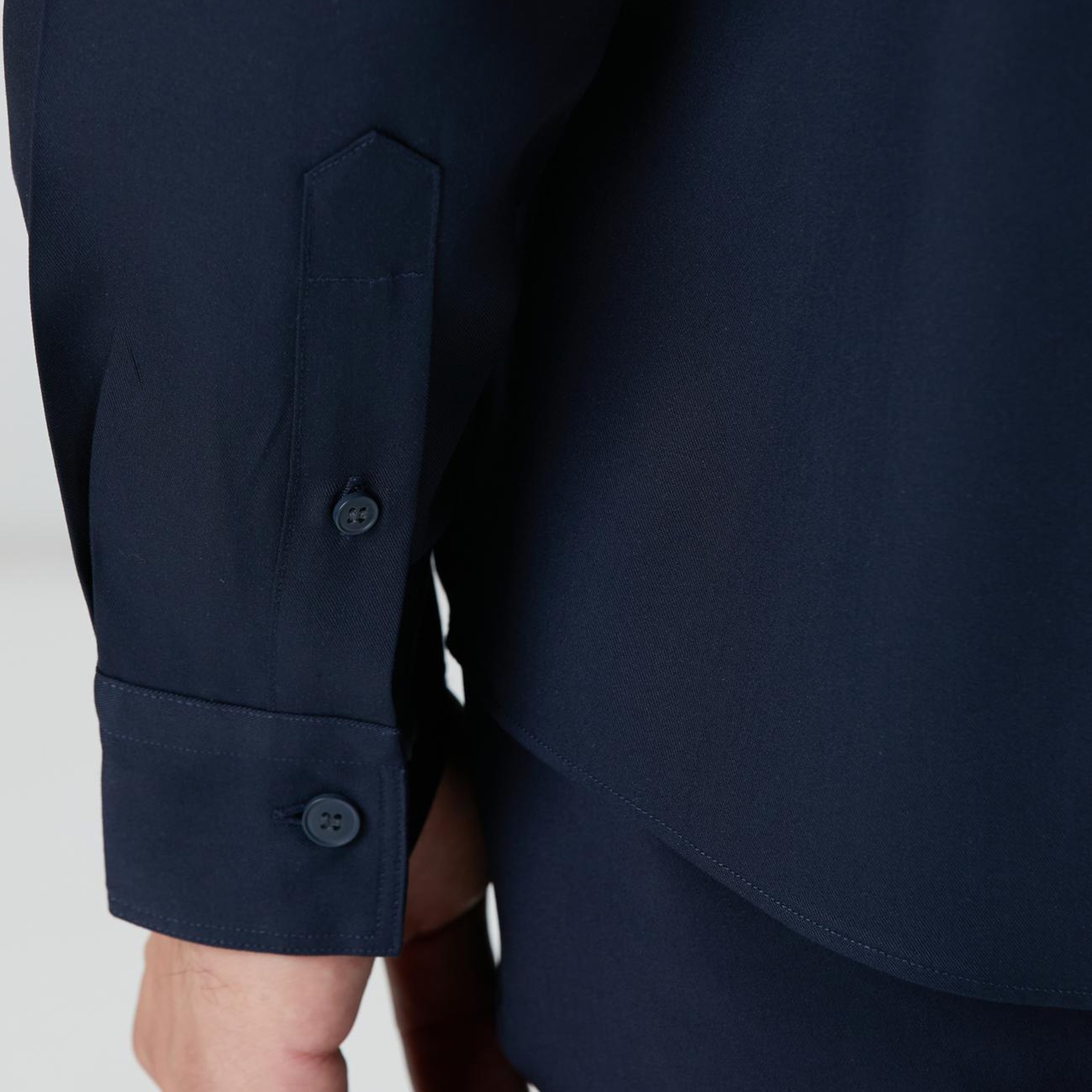 Network Erkek Lacivert Lyocell Gömlek