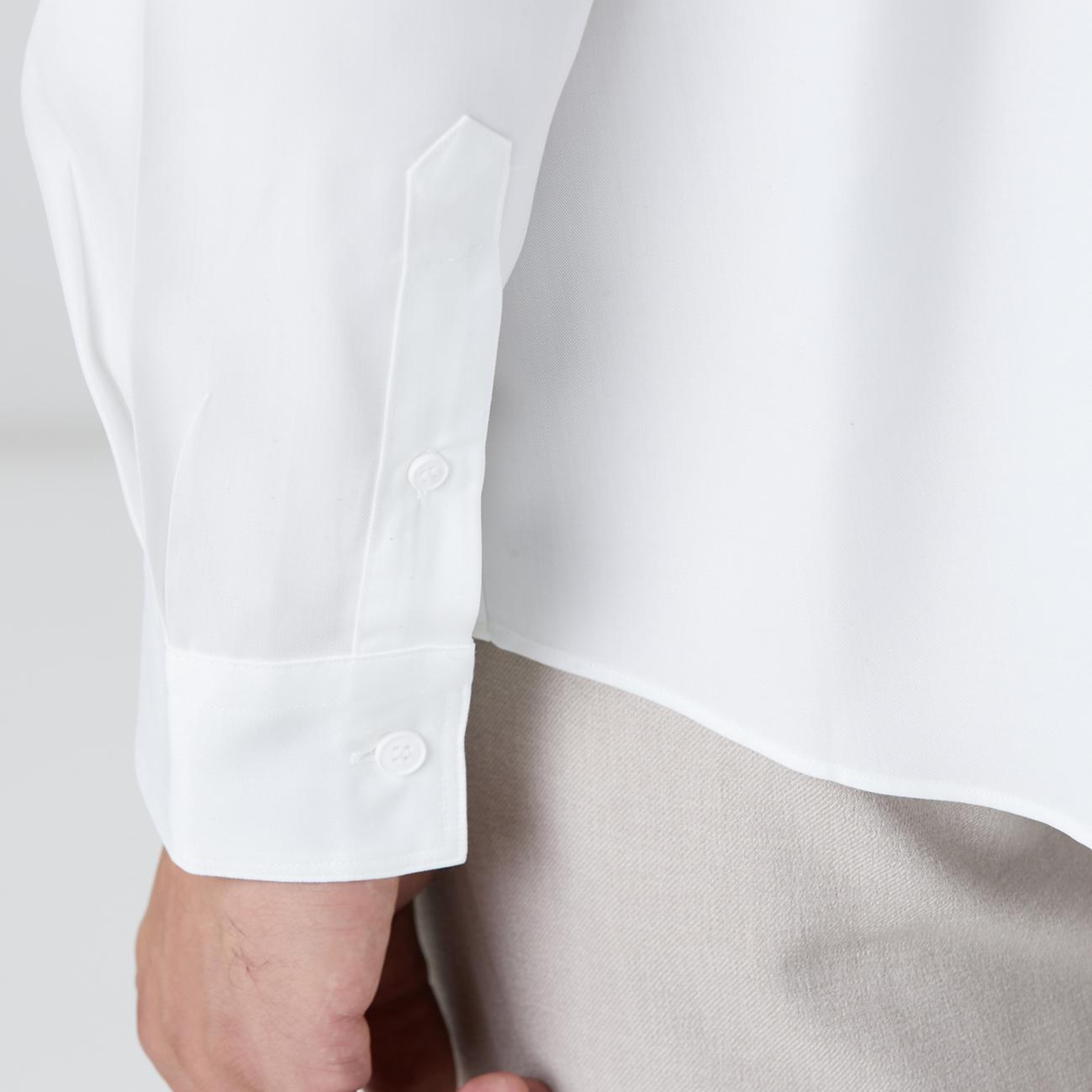 Network Erkek Beyaz Lyocell Gömlek