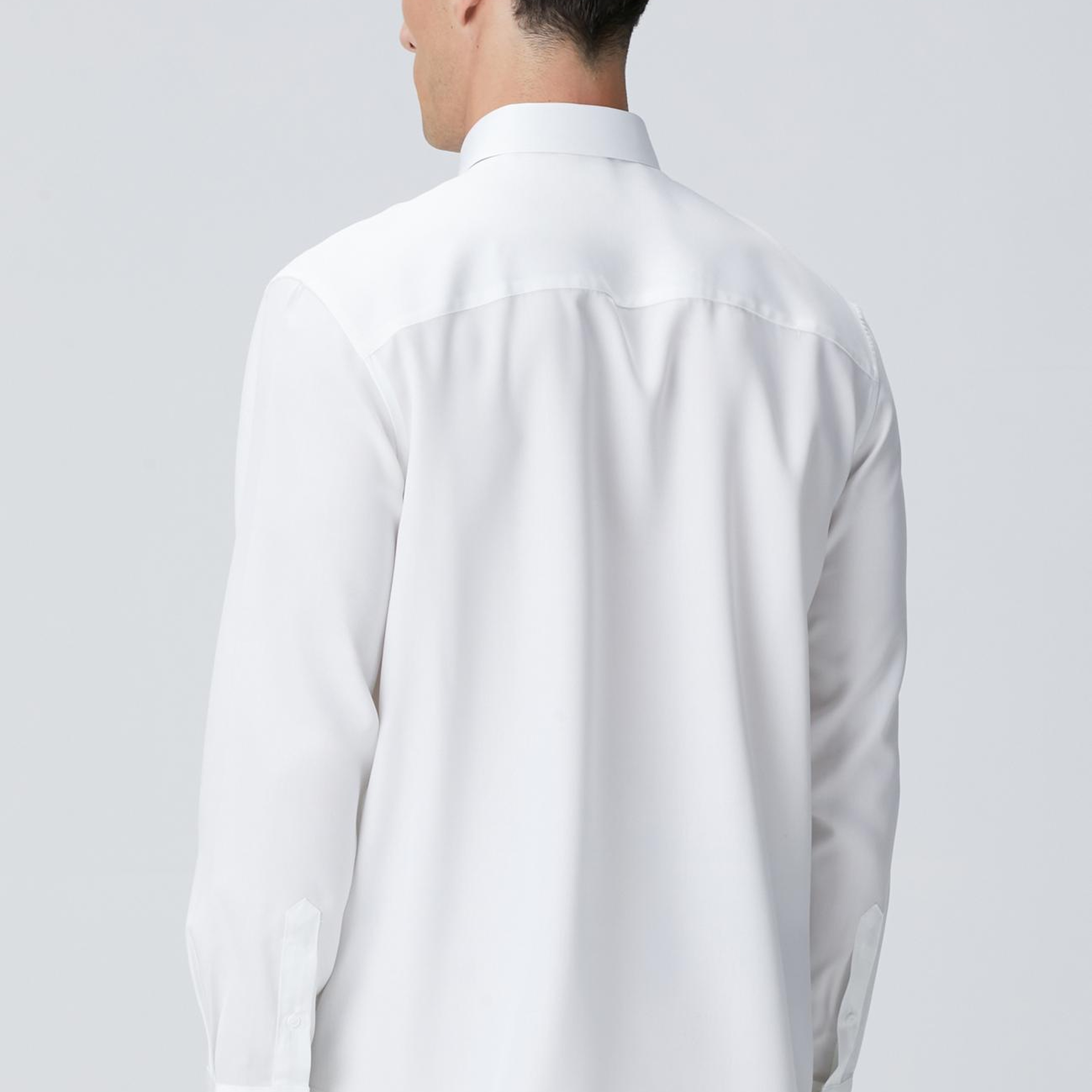 Network Erkek Beyaz Lyocell Gömlek