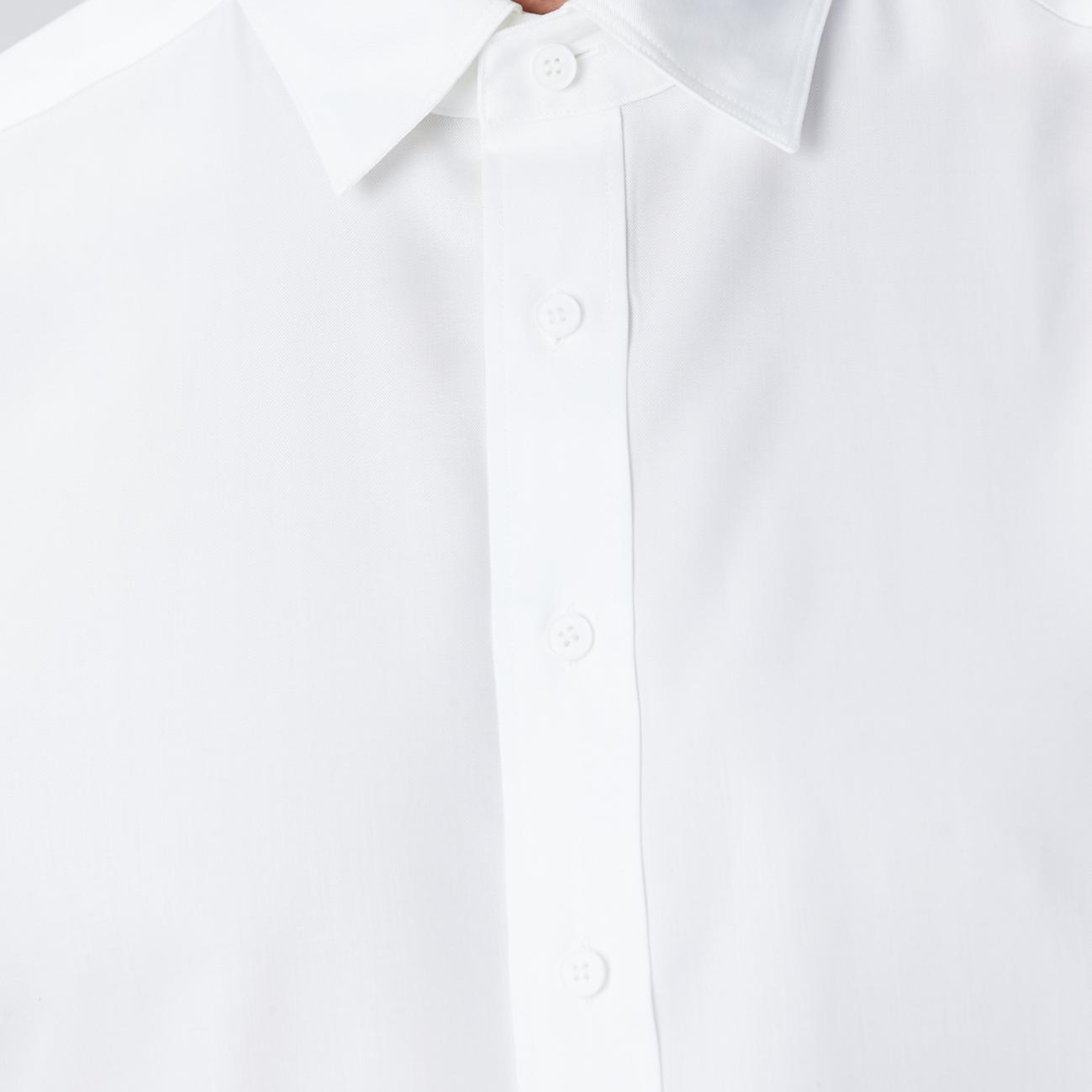 Network Erkek Beyaz Lyocell Gömlek