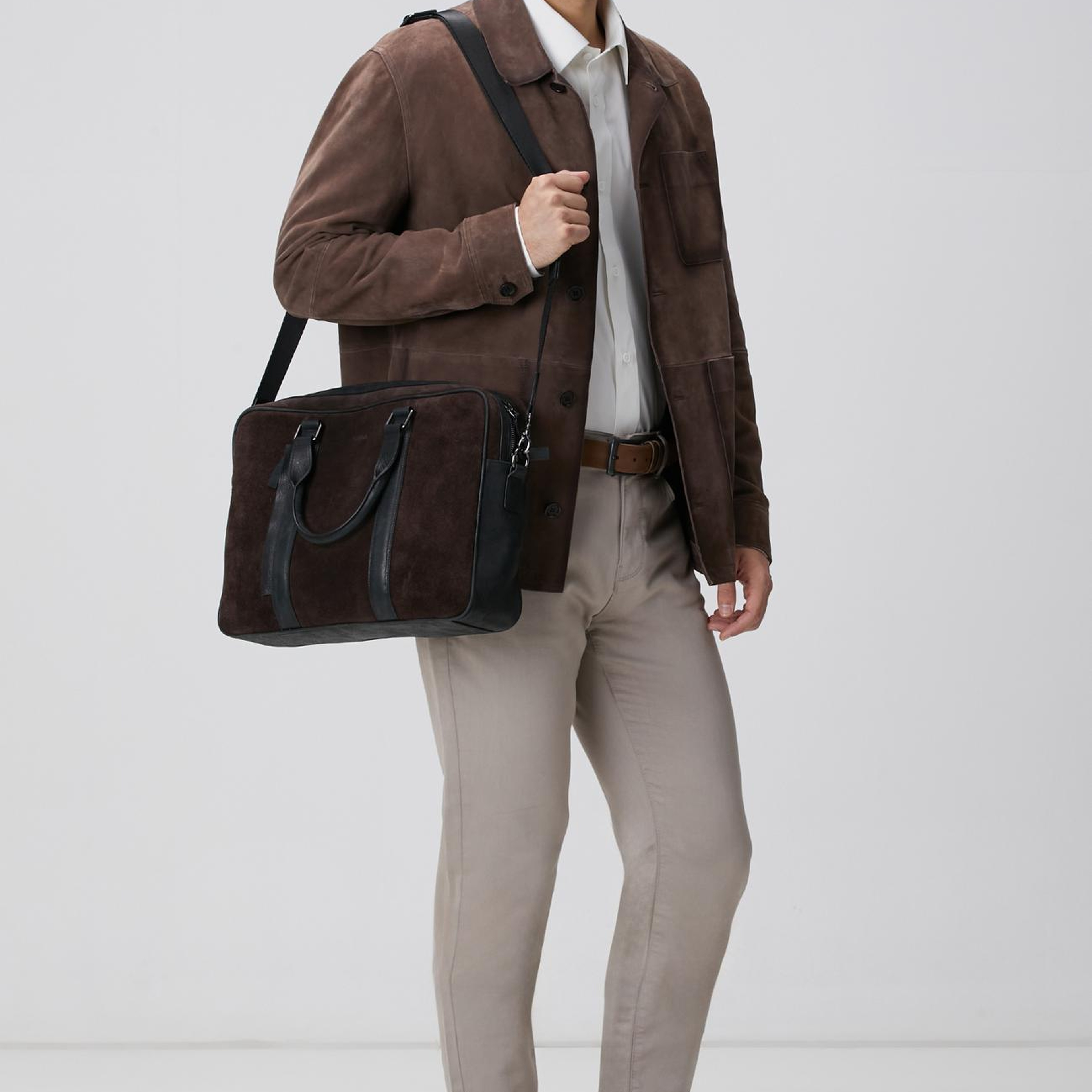 Network Erkek Kırık Beyaz Çizgili Gömlek