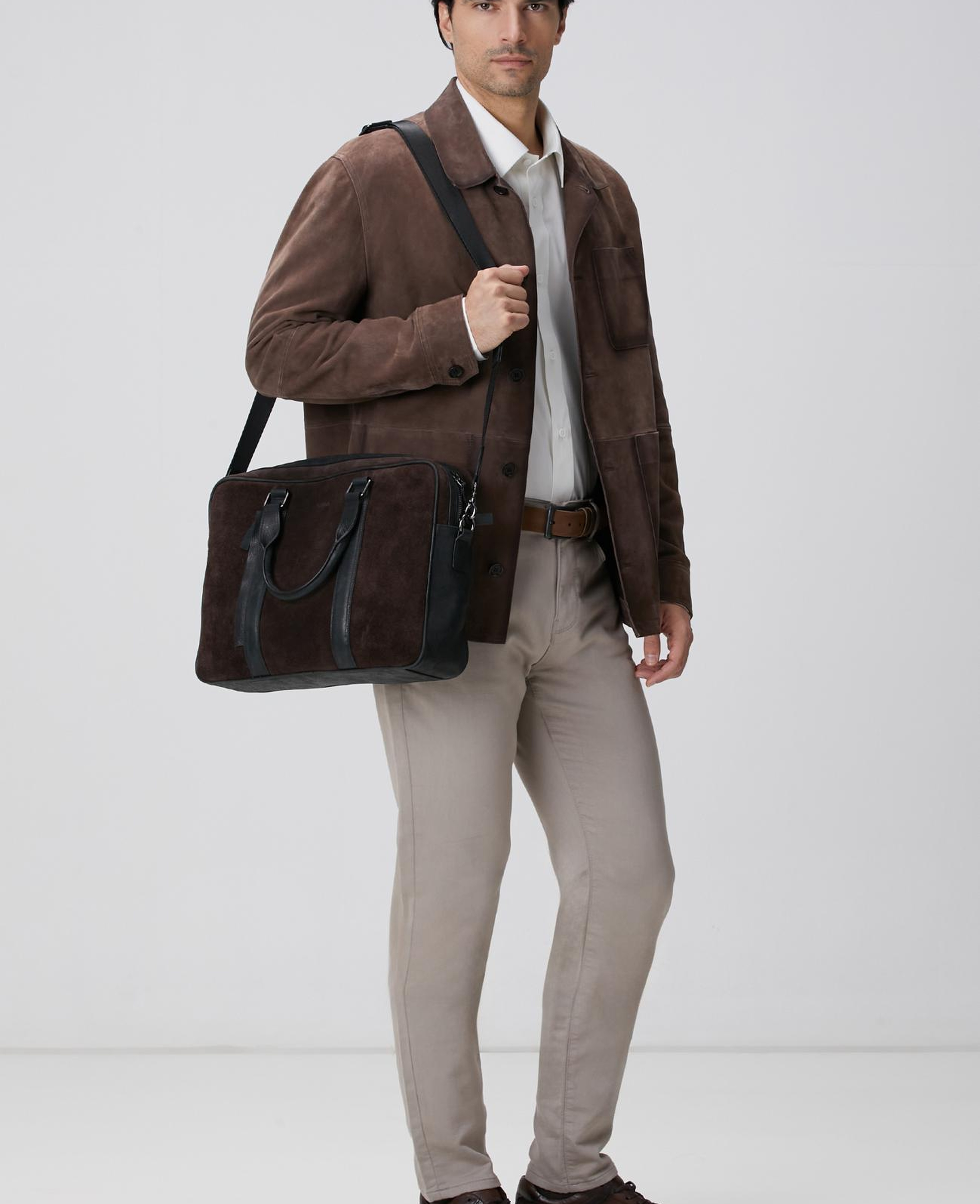 Network Erkek Kırık Beyaz Çizgili Gömlek