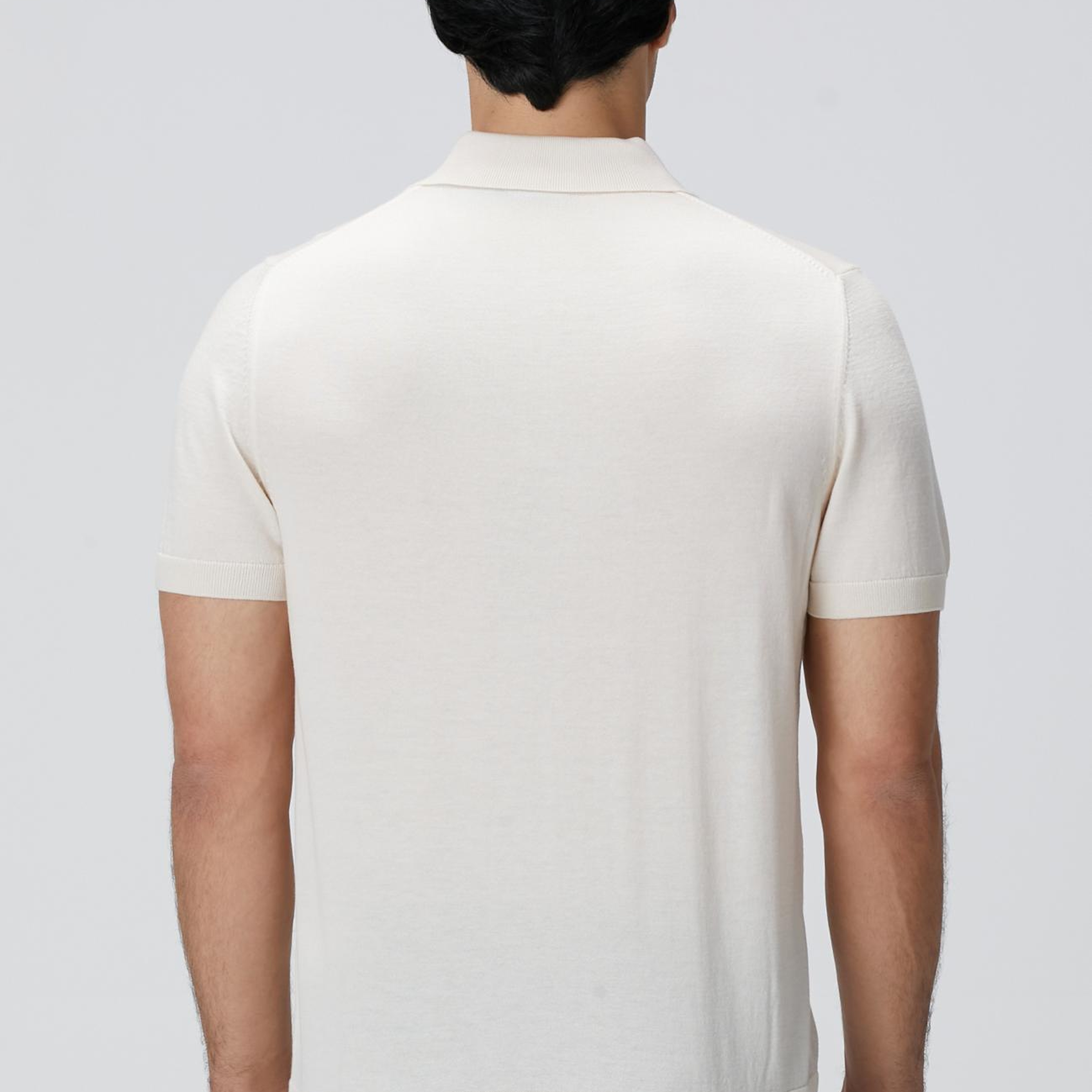 Network Erkek Bej Polo Yaka Triko Kazak