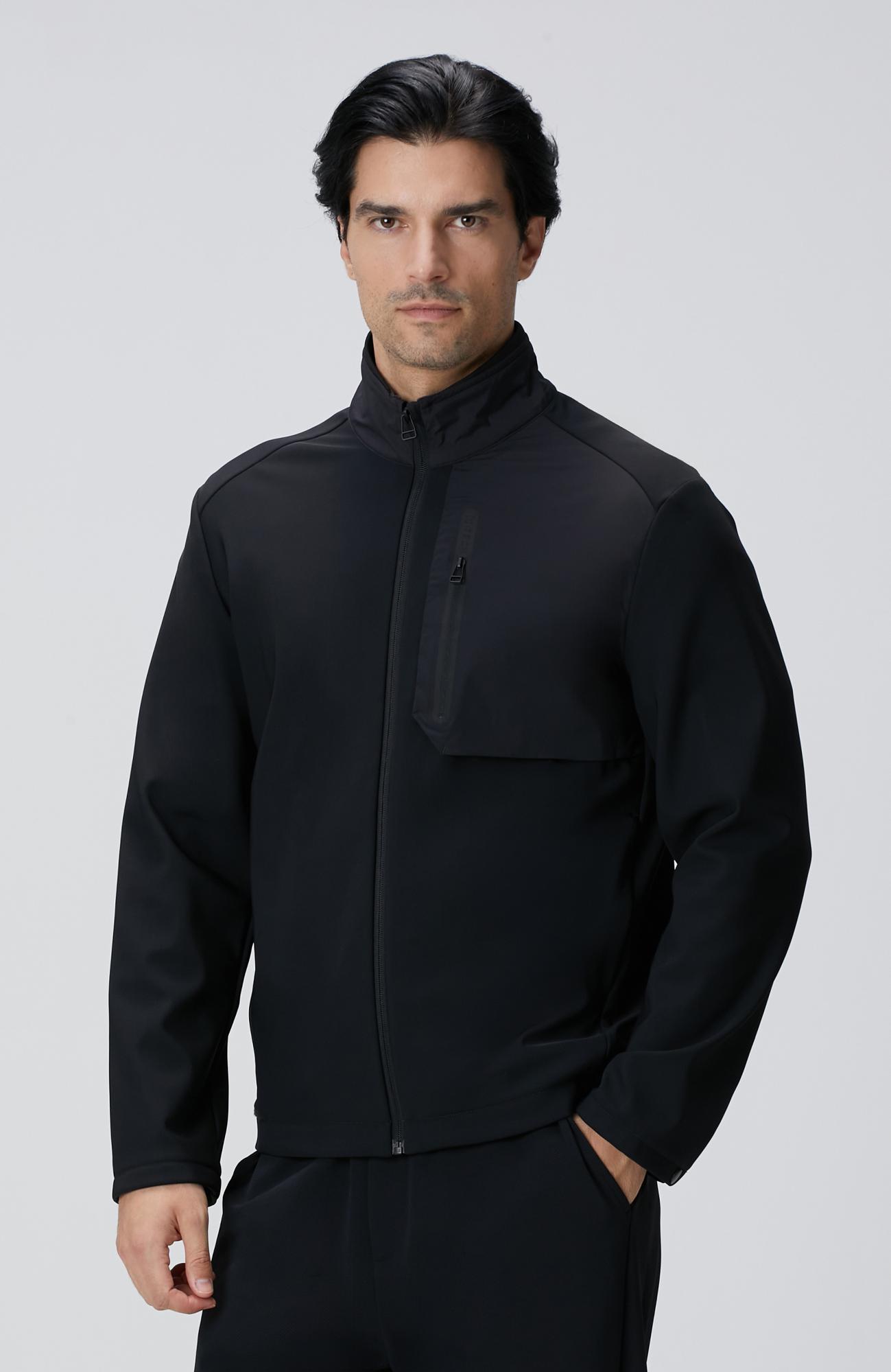 Network Erkek N-Tech Siyah Cep Detaylı Mont