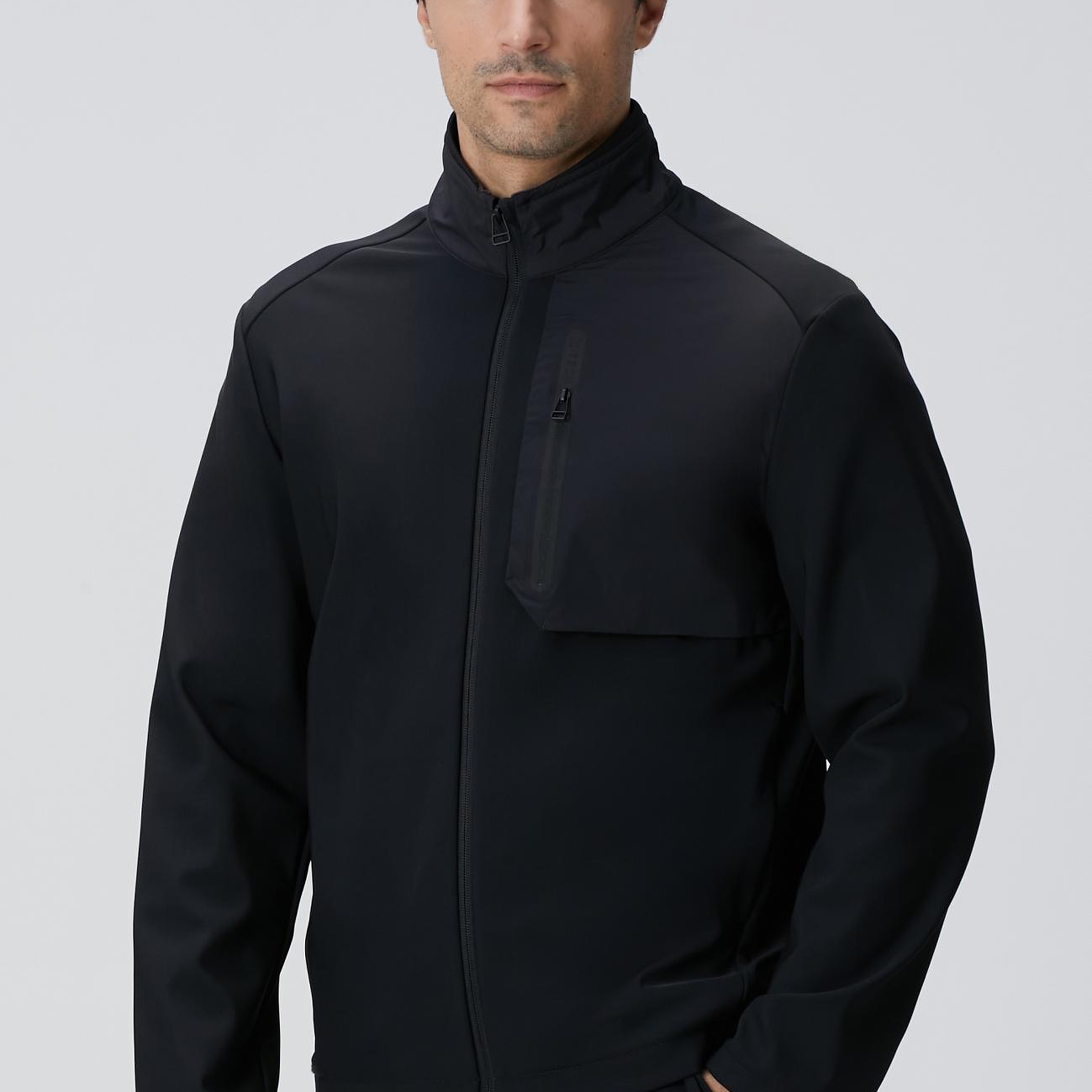 Network Erkek N-Tech Siyah Cep Detaylı Mont