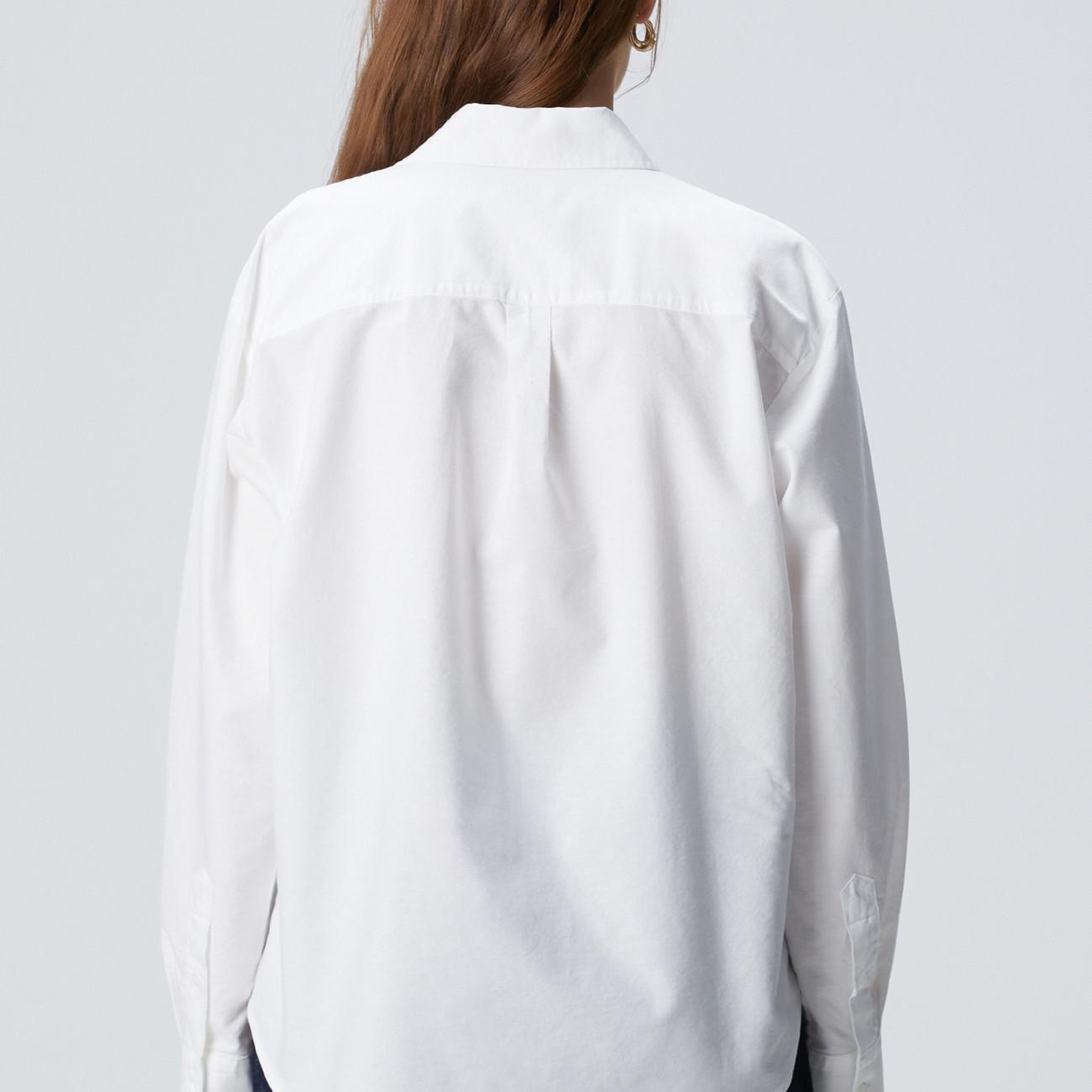 Network Kadın Beyaz Oxford Gömlek