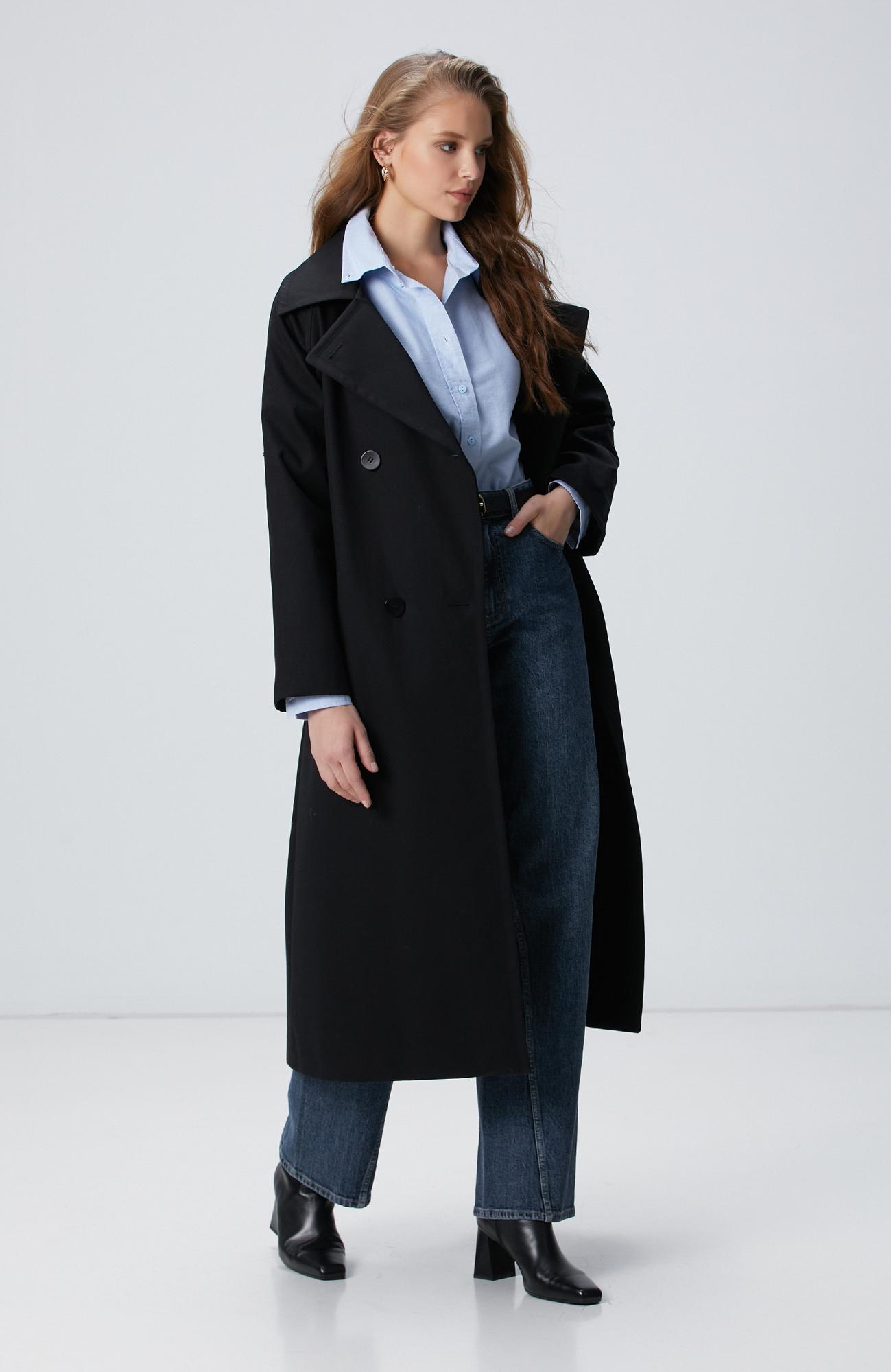 Network Kadın Açık Mavi Oxford Gömlek