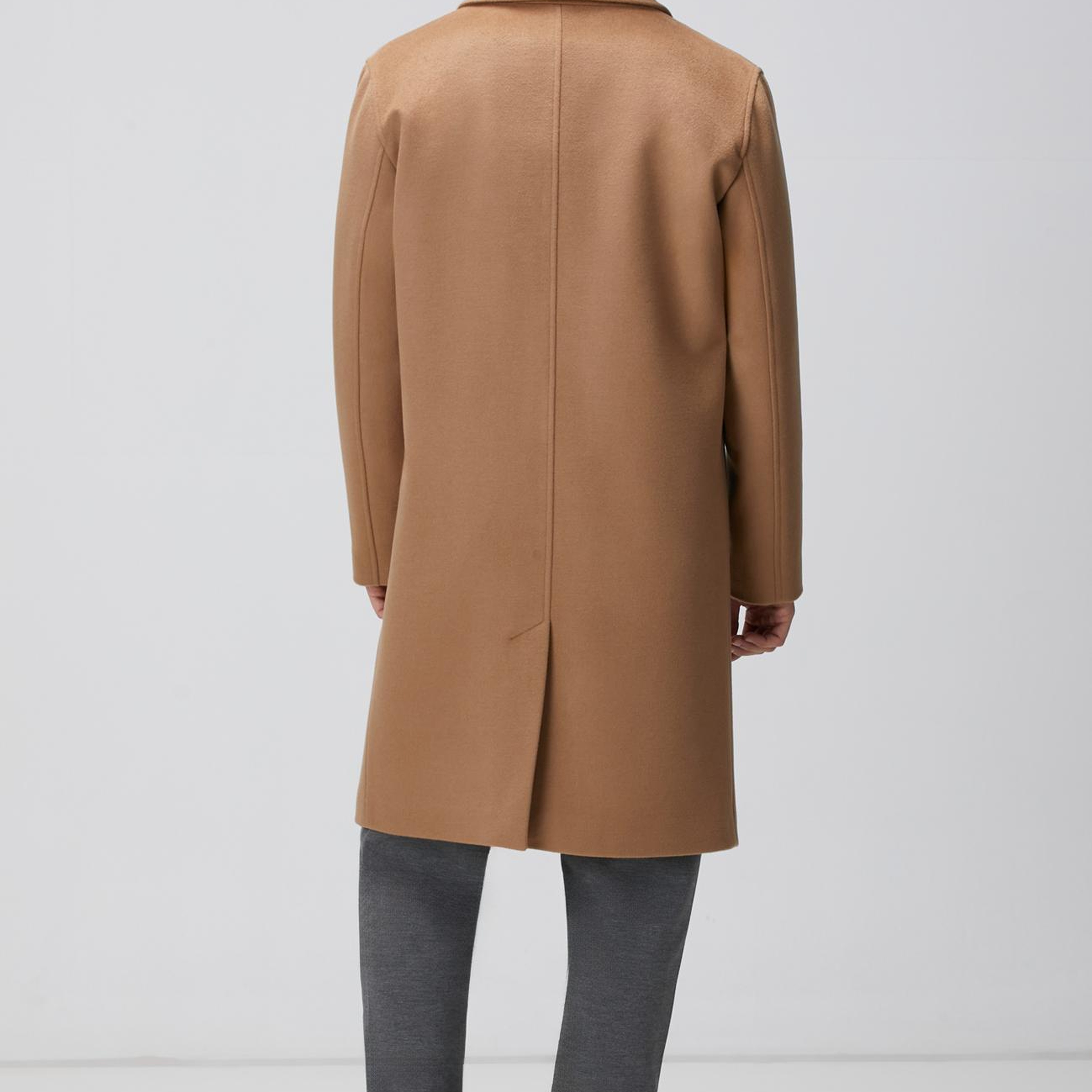 Network Erkek Limited Camel Yün Palto