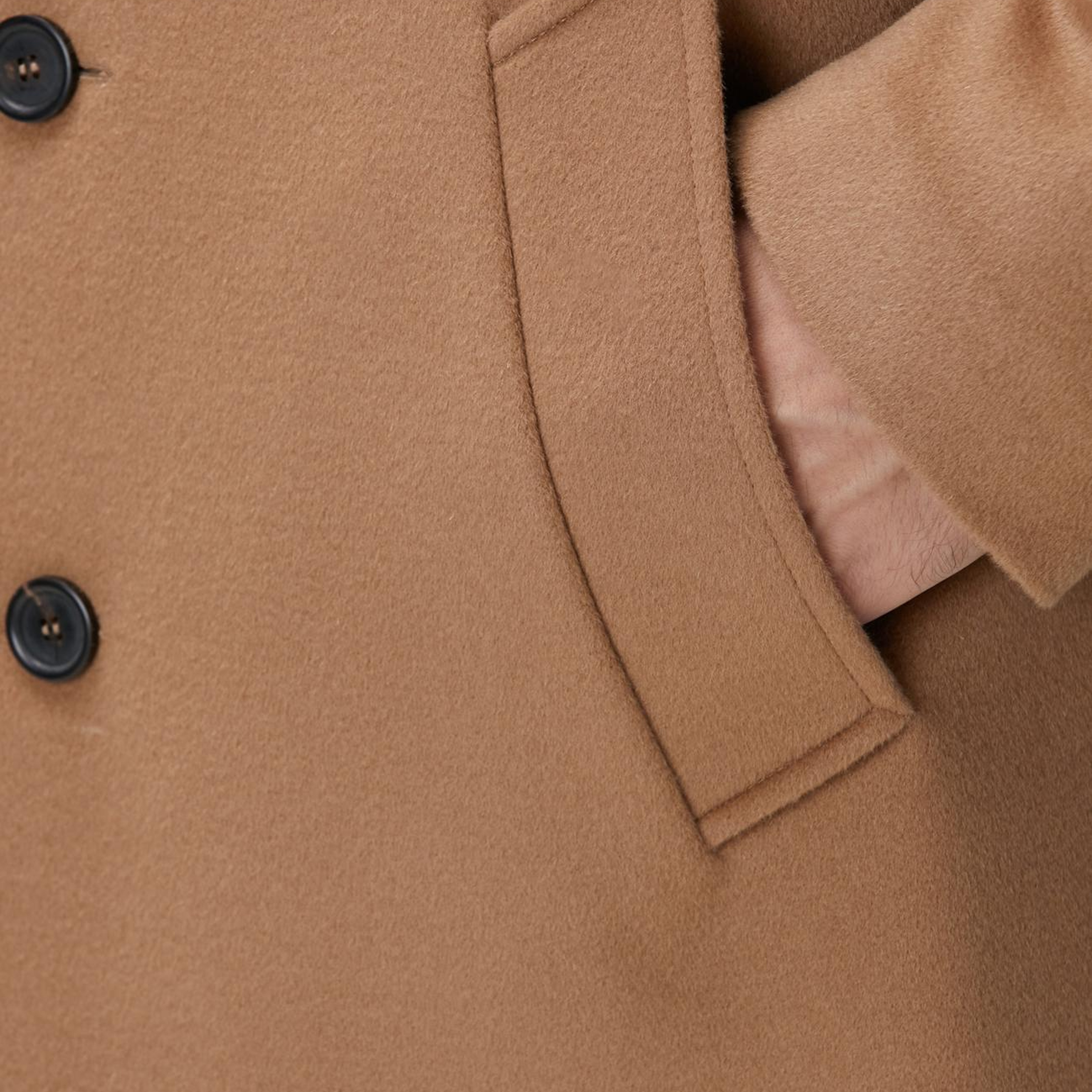 Network Erkek Limited Camel Yün Palto