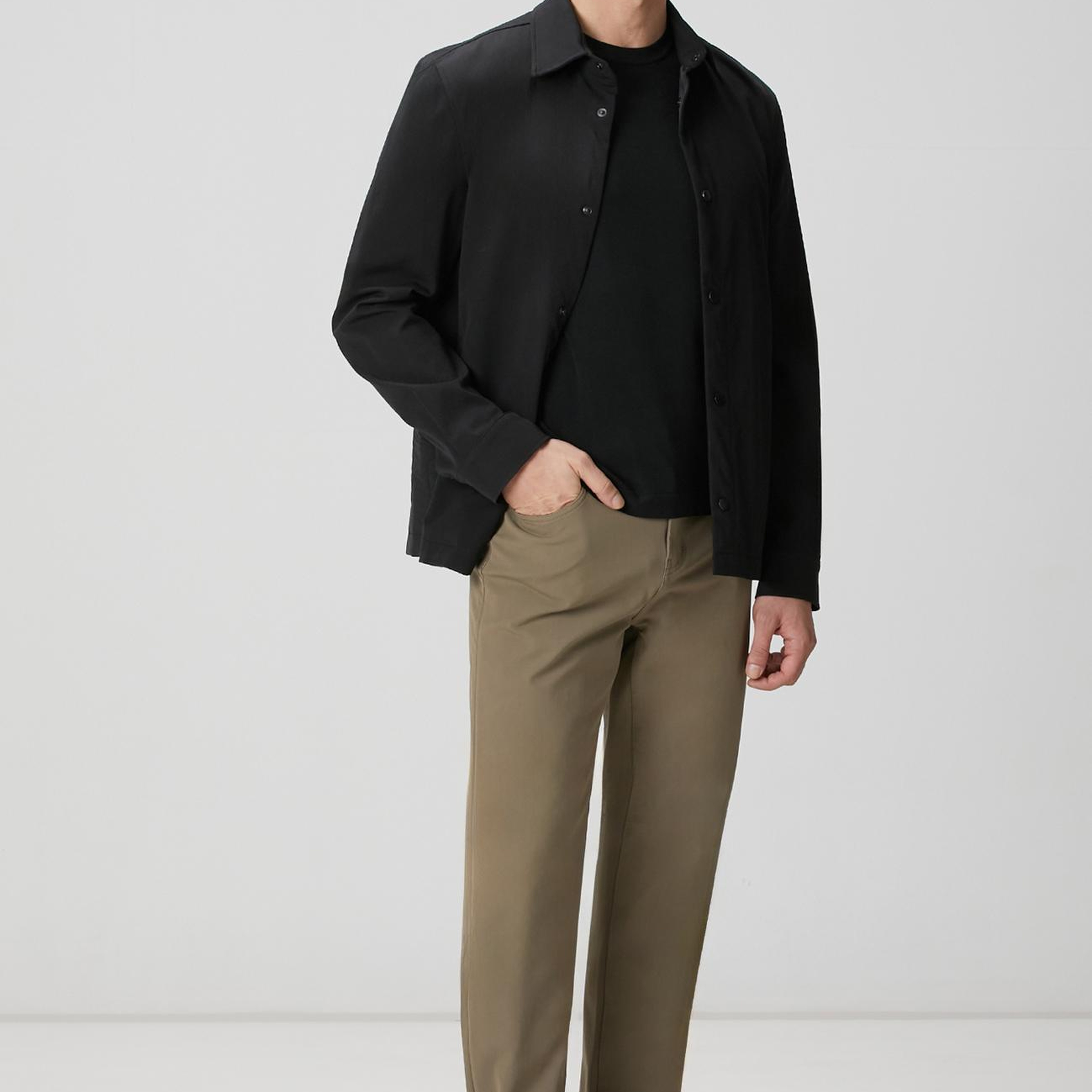 Network Erkek Siyah Basic Triko Kazak