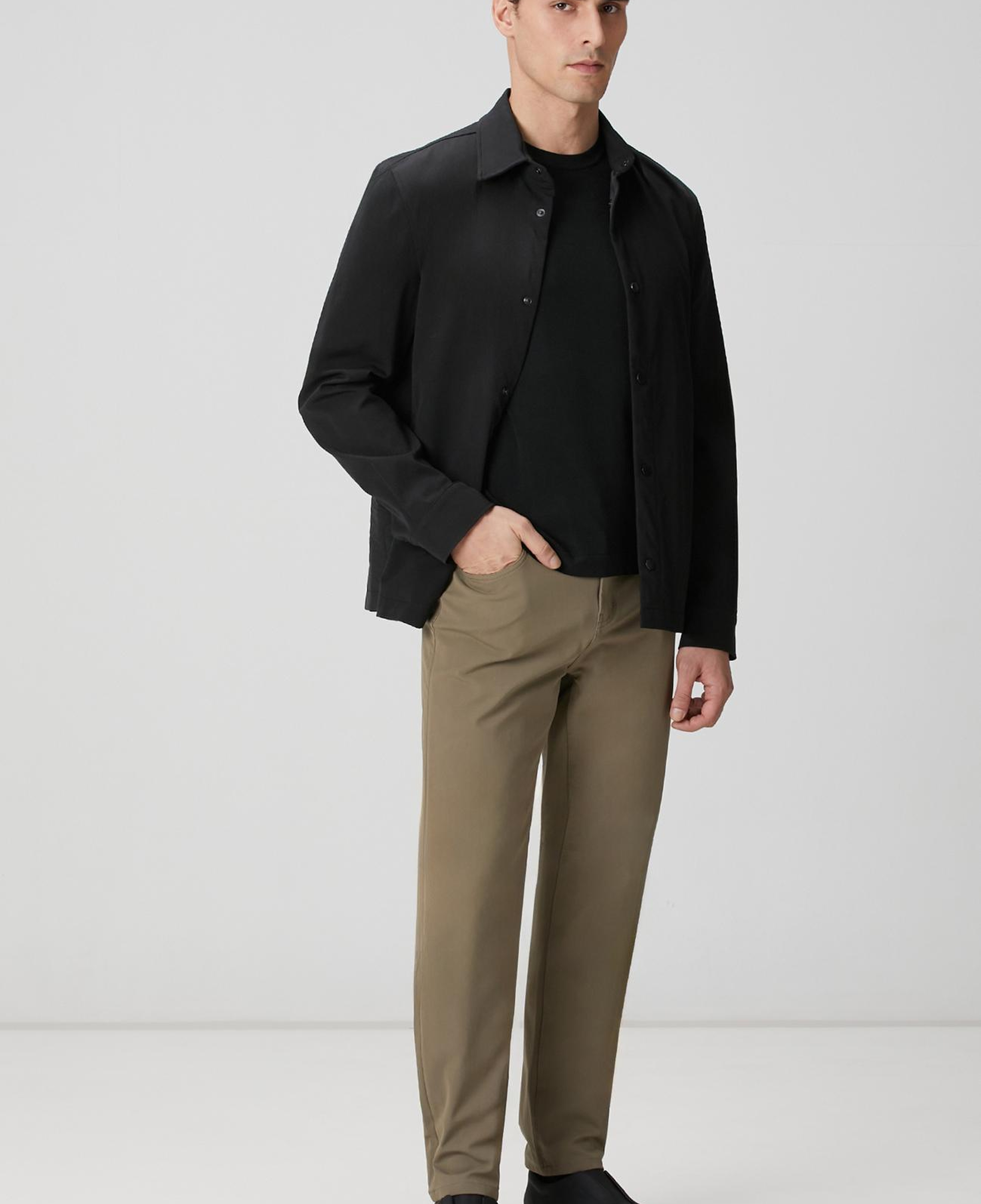 Network Erkek Siyah Basic Triko Kazak