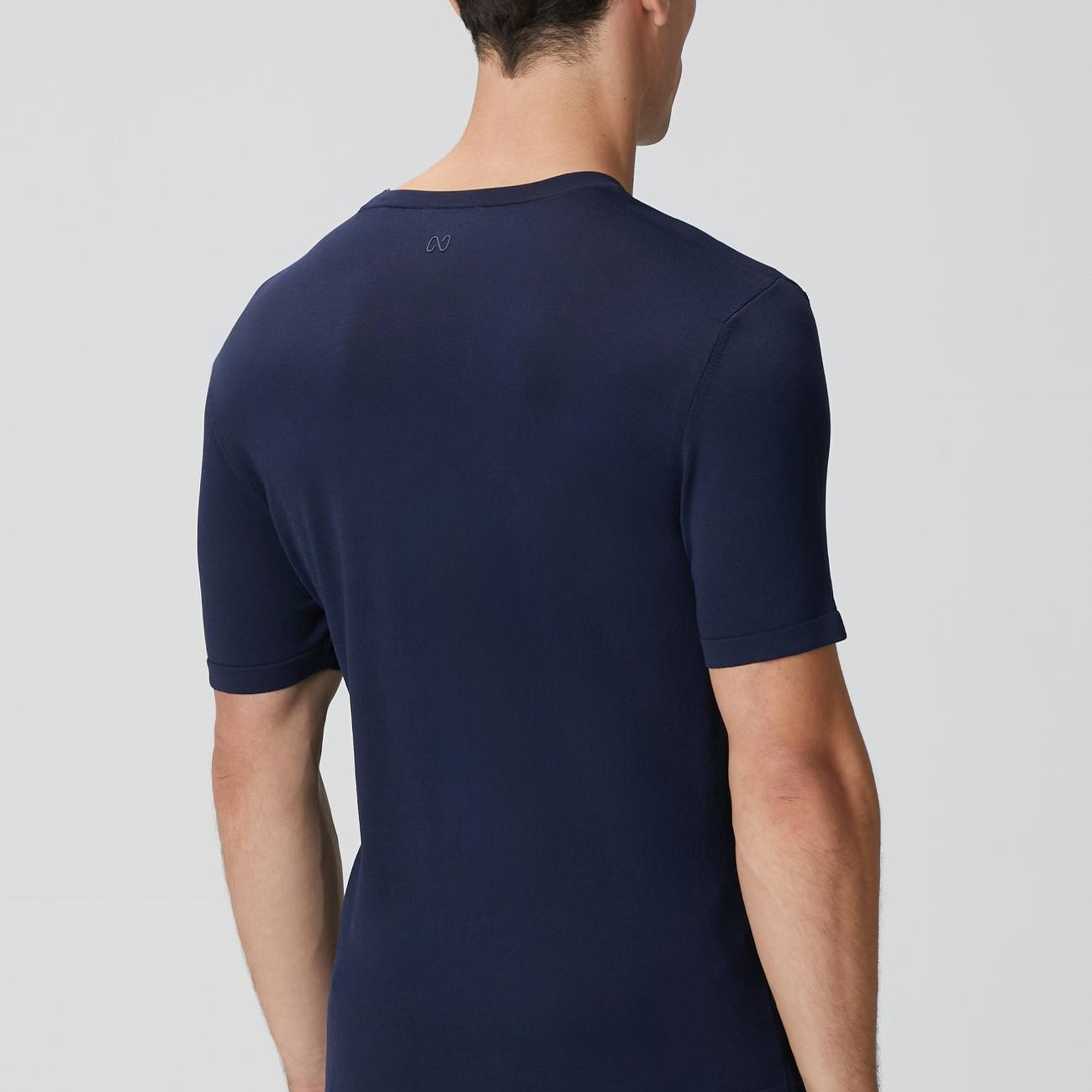 Network Erkek Lacivert Basic Triko Kazak