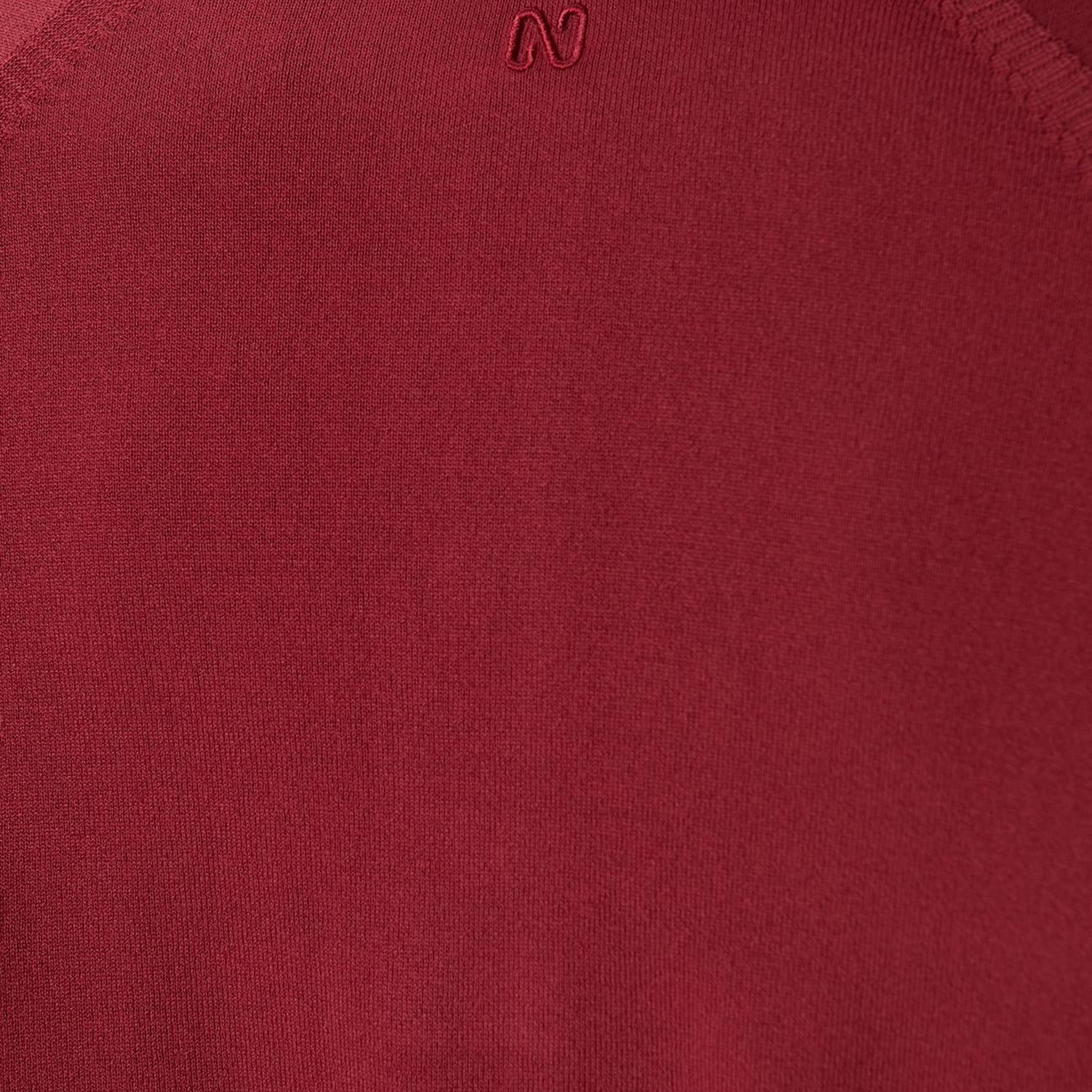 Network Erkek Bordo Polo Yaka Triko Kazak