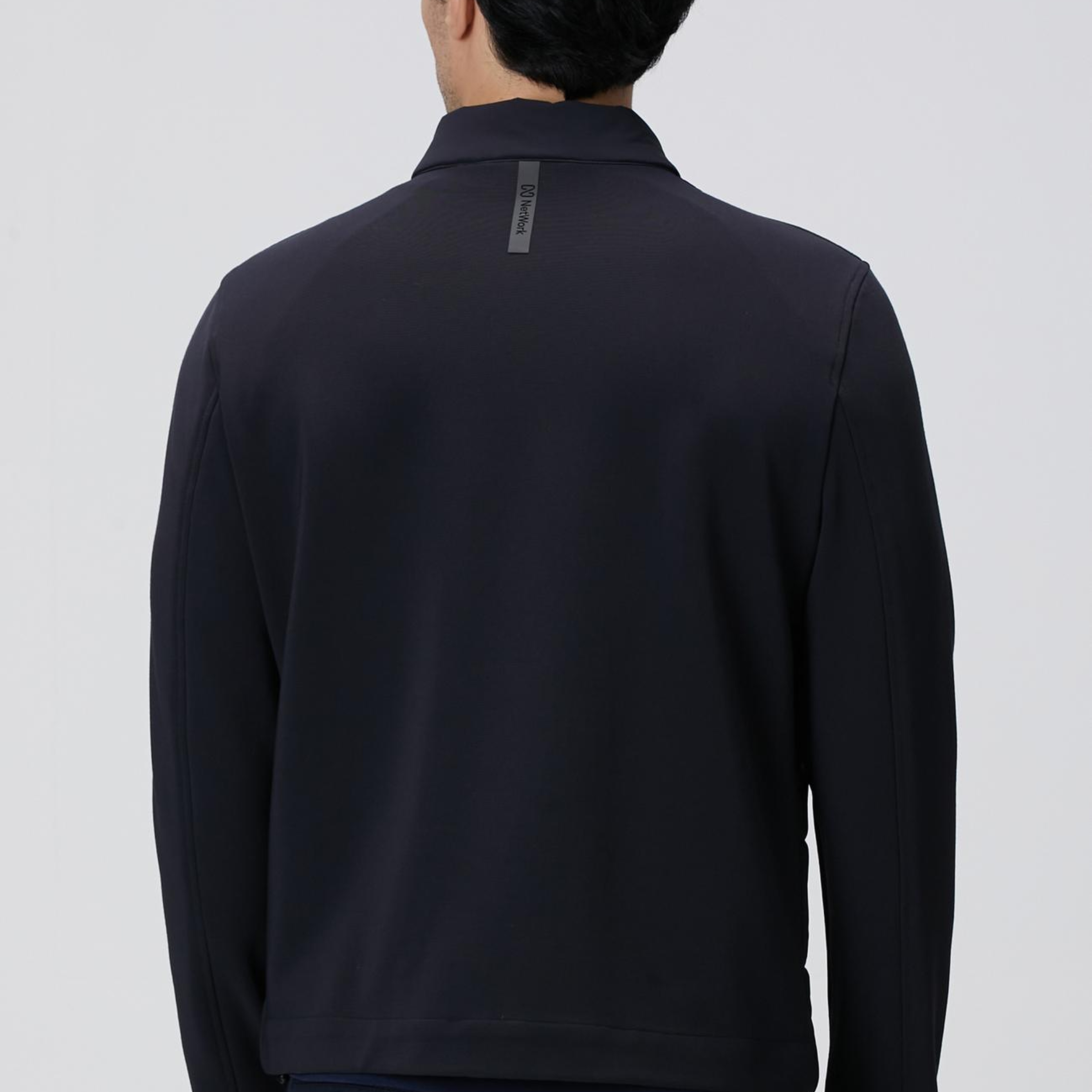 Network Erkek Lacivert Triko Kollu Mont