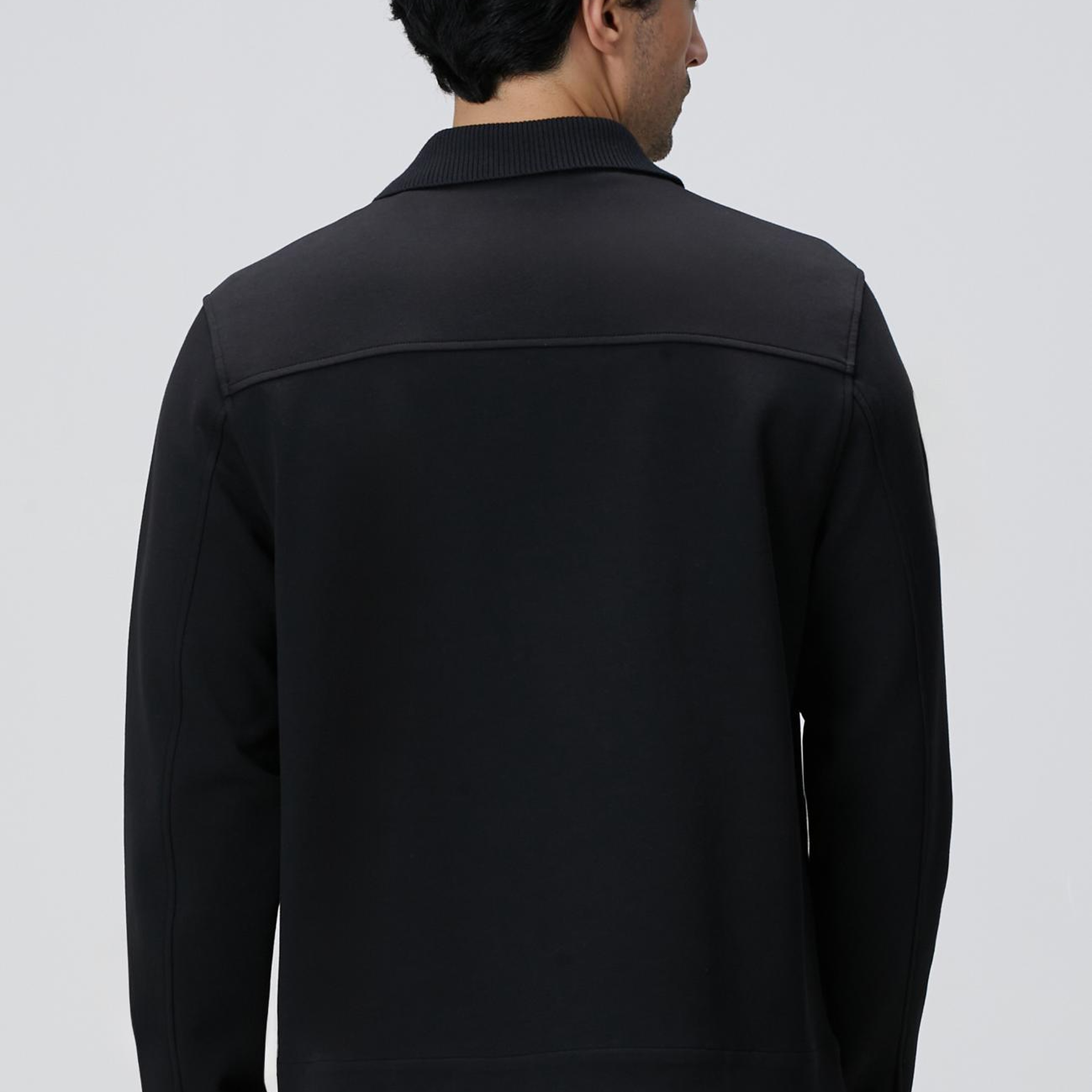 Network Erkek Siyah Dış Gömlek