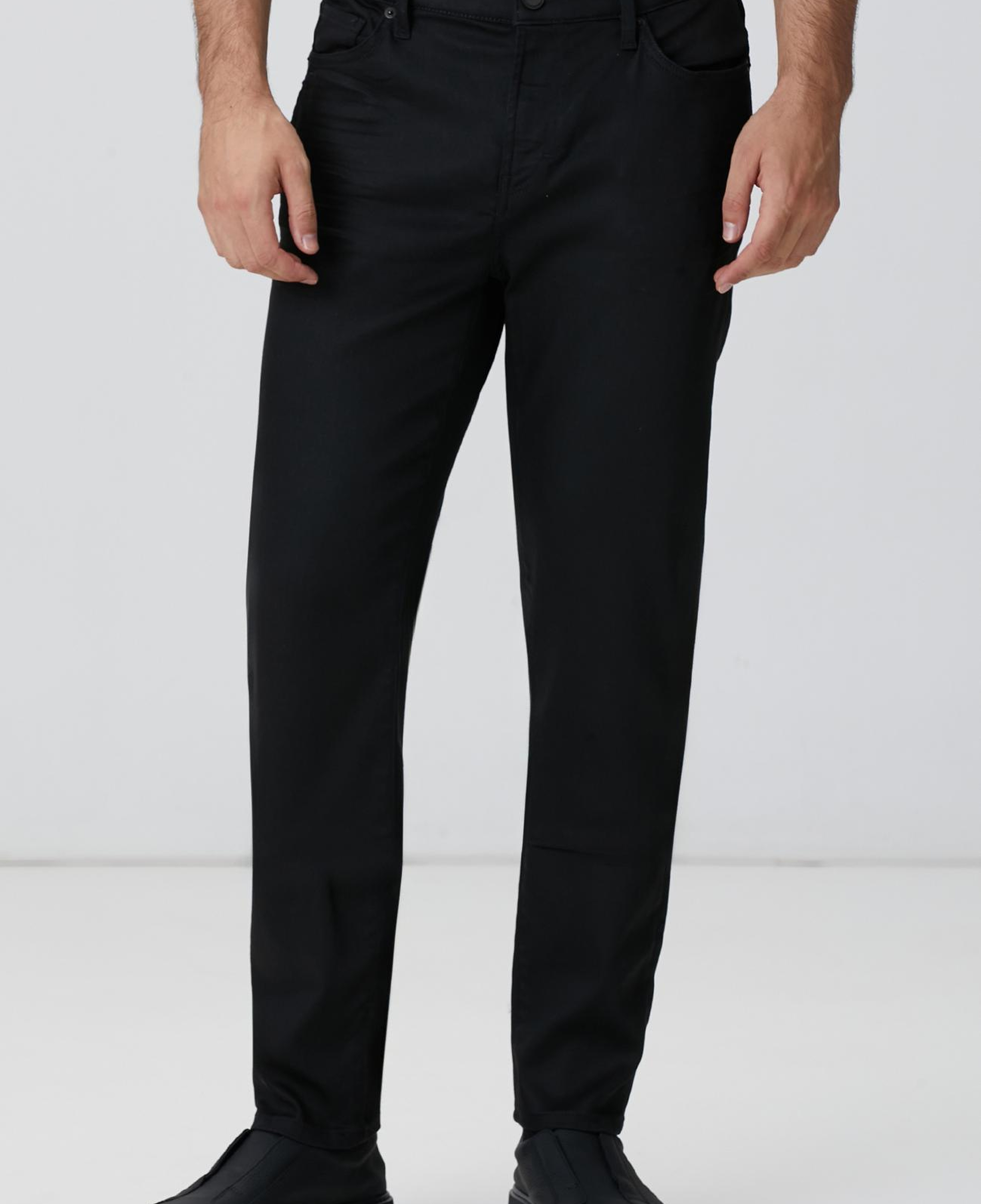 Network Erkek Siyah Kaplamalı Denim Pantolon