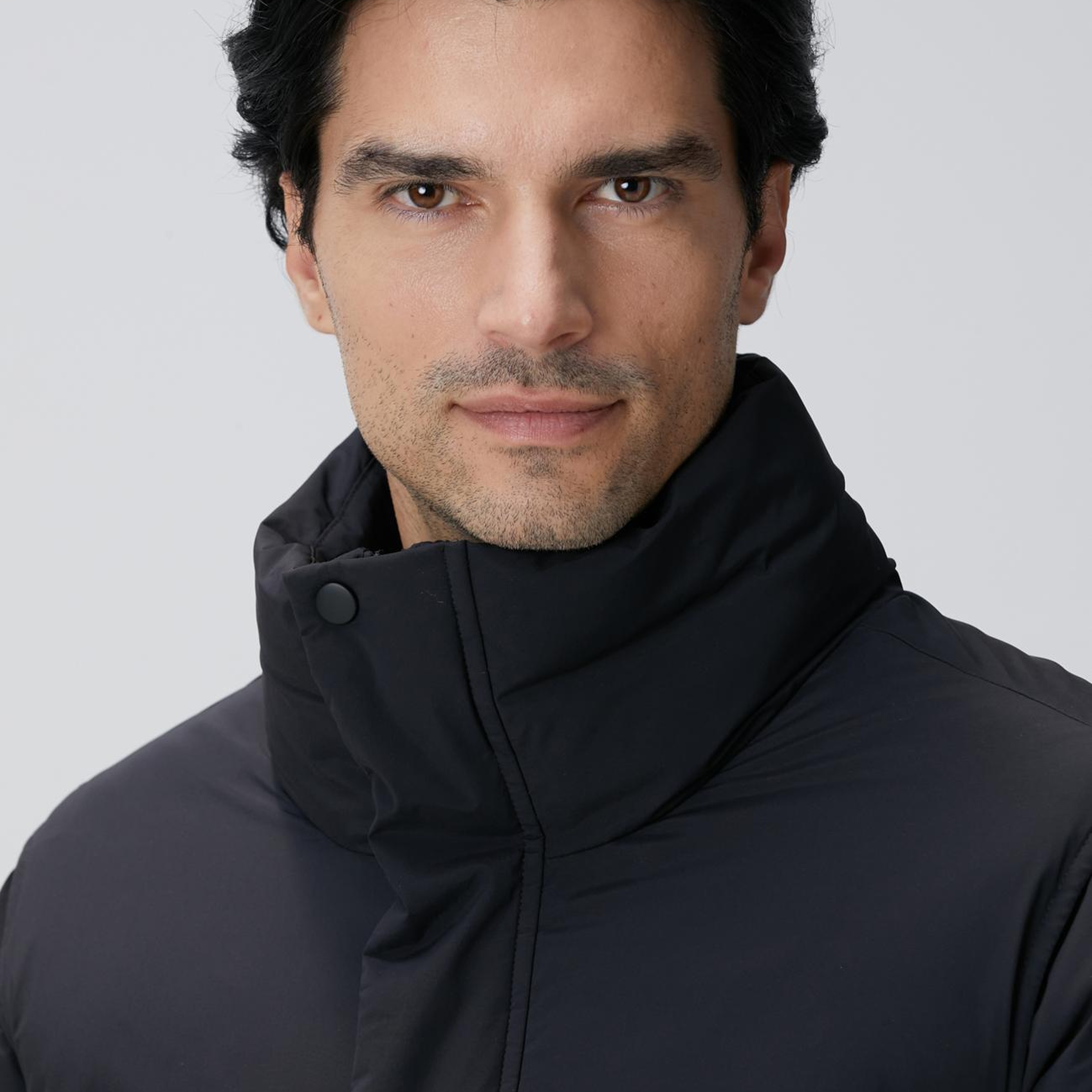 Network Erkek Siyah Yelek Olabilen Puffer Mont