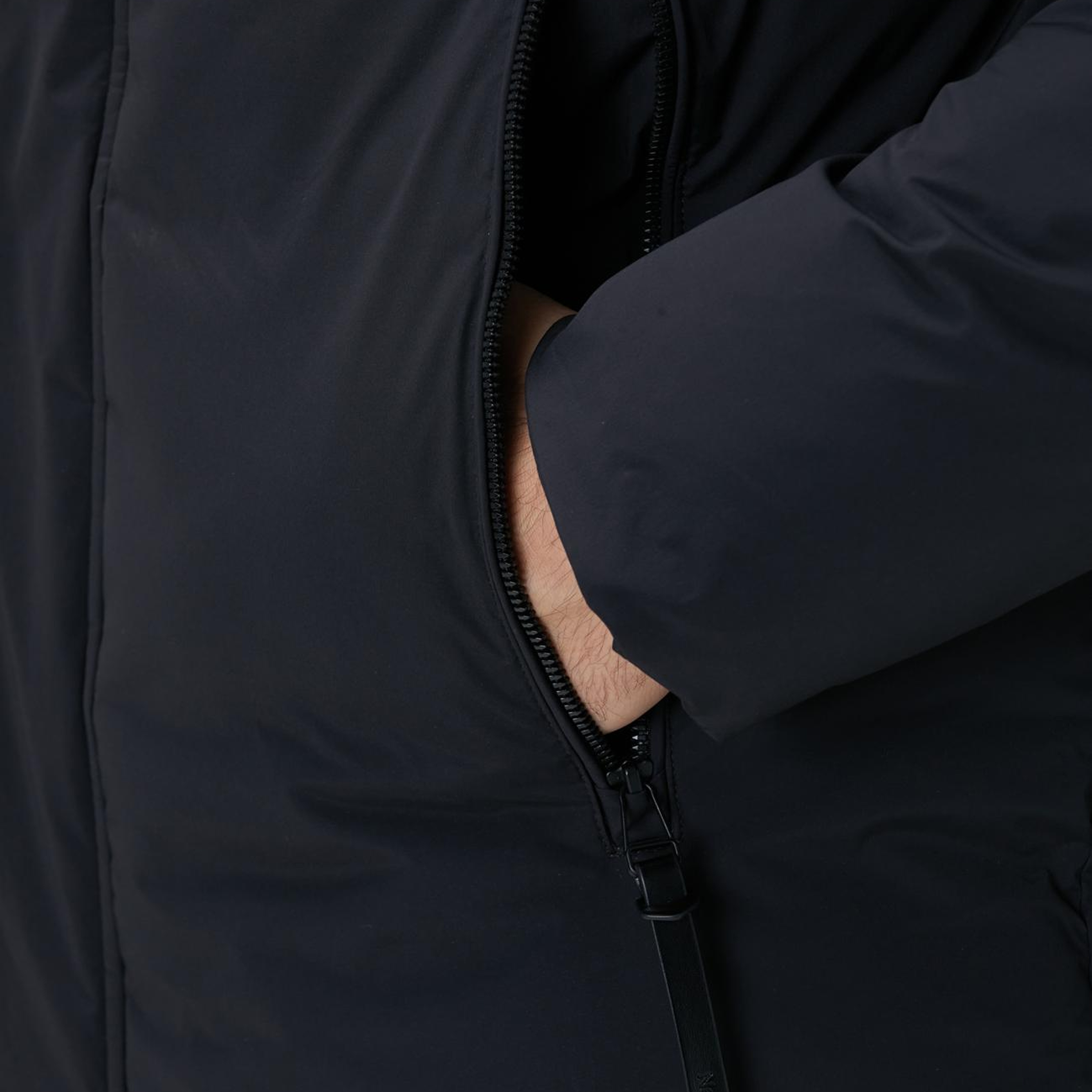 Network Erkek Siyah Yelek Olabilen Puffer Mont