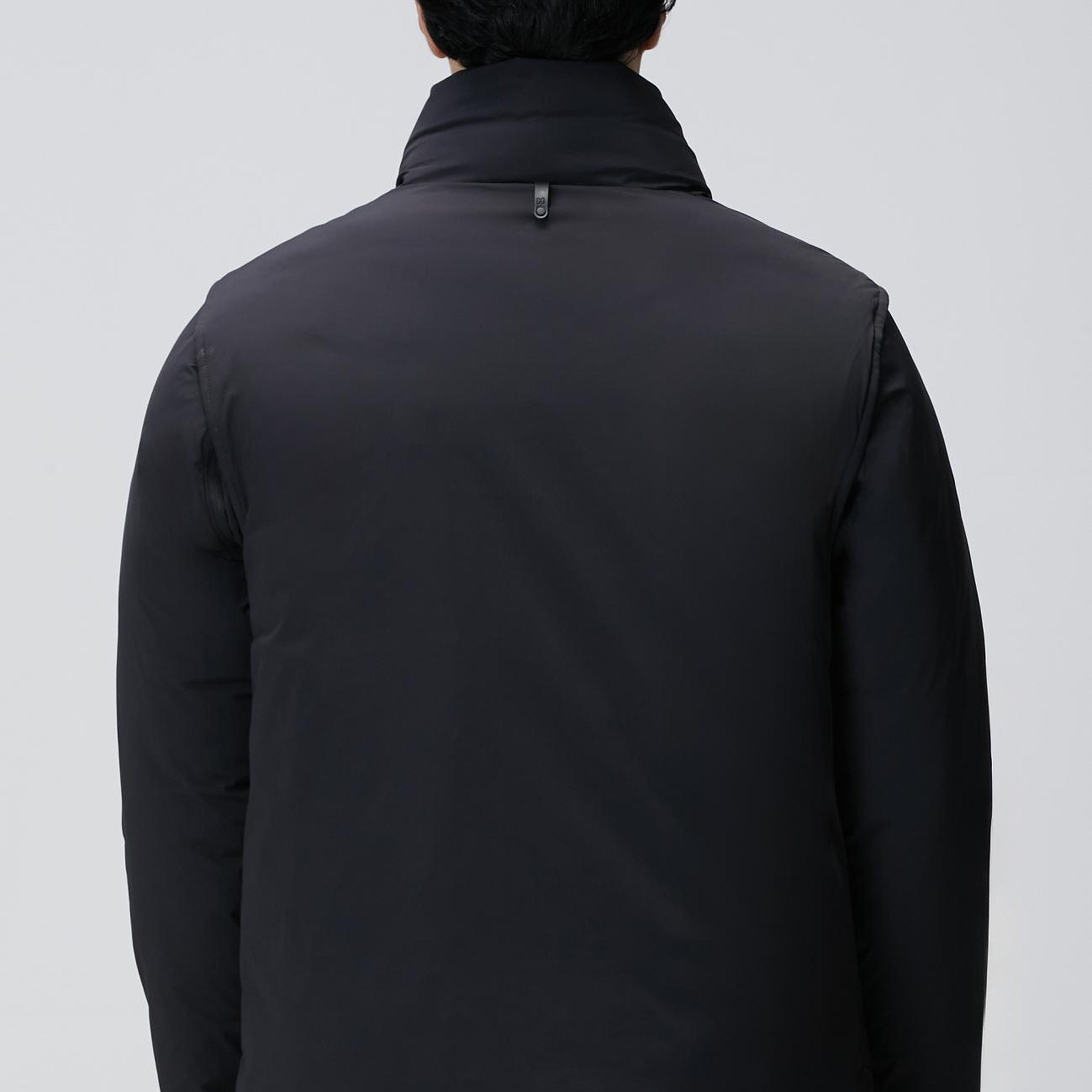 Network Erkek Siyah Yelek Olabilen Puffer Mont