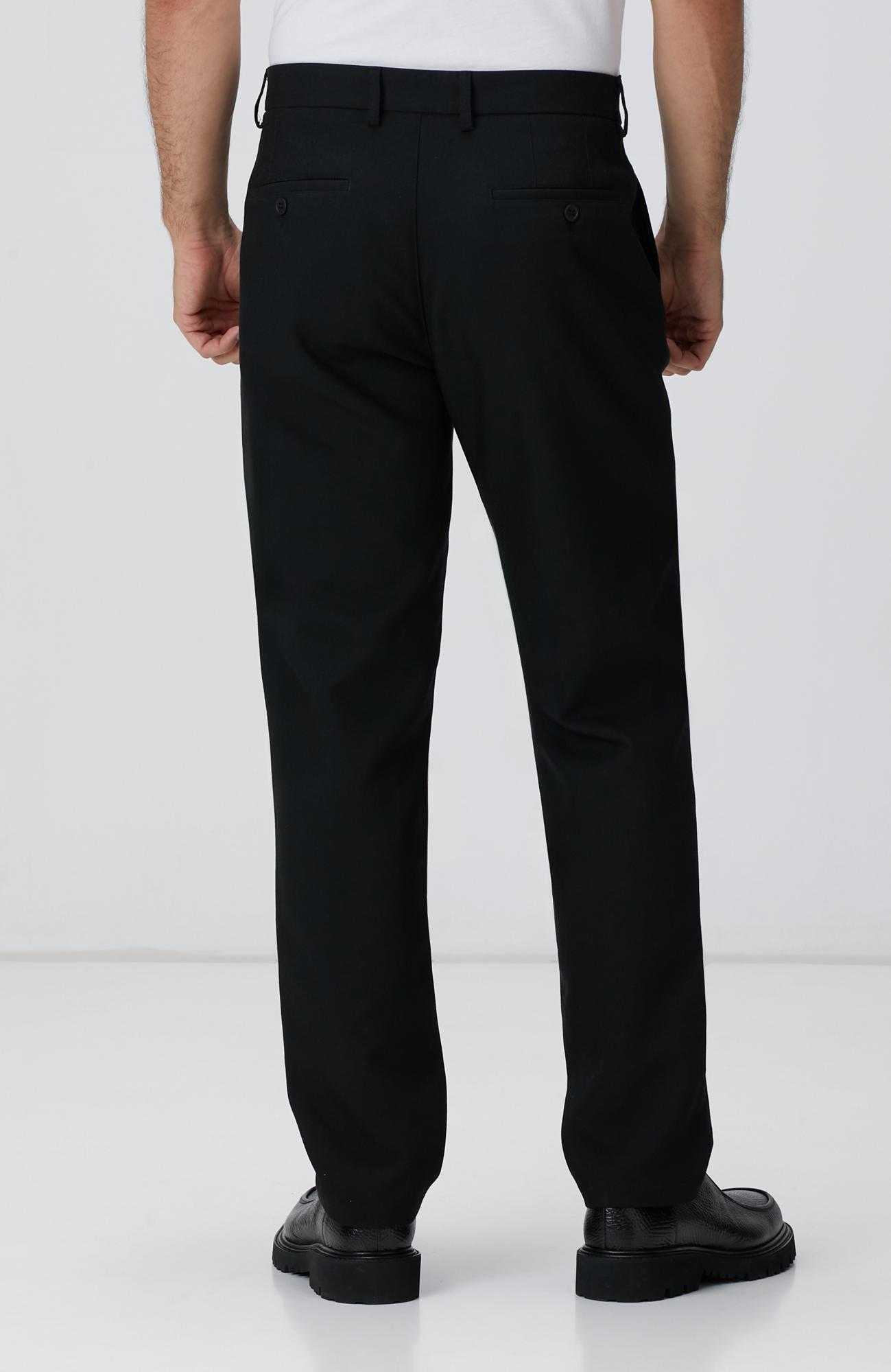 Network Erkek Siyah Casual Pantolon