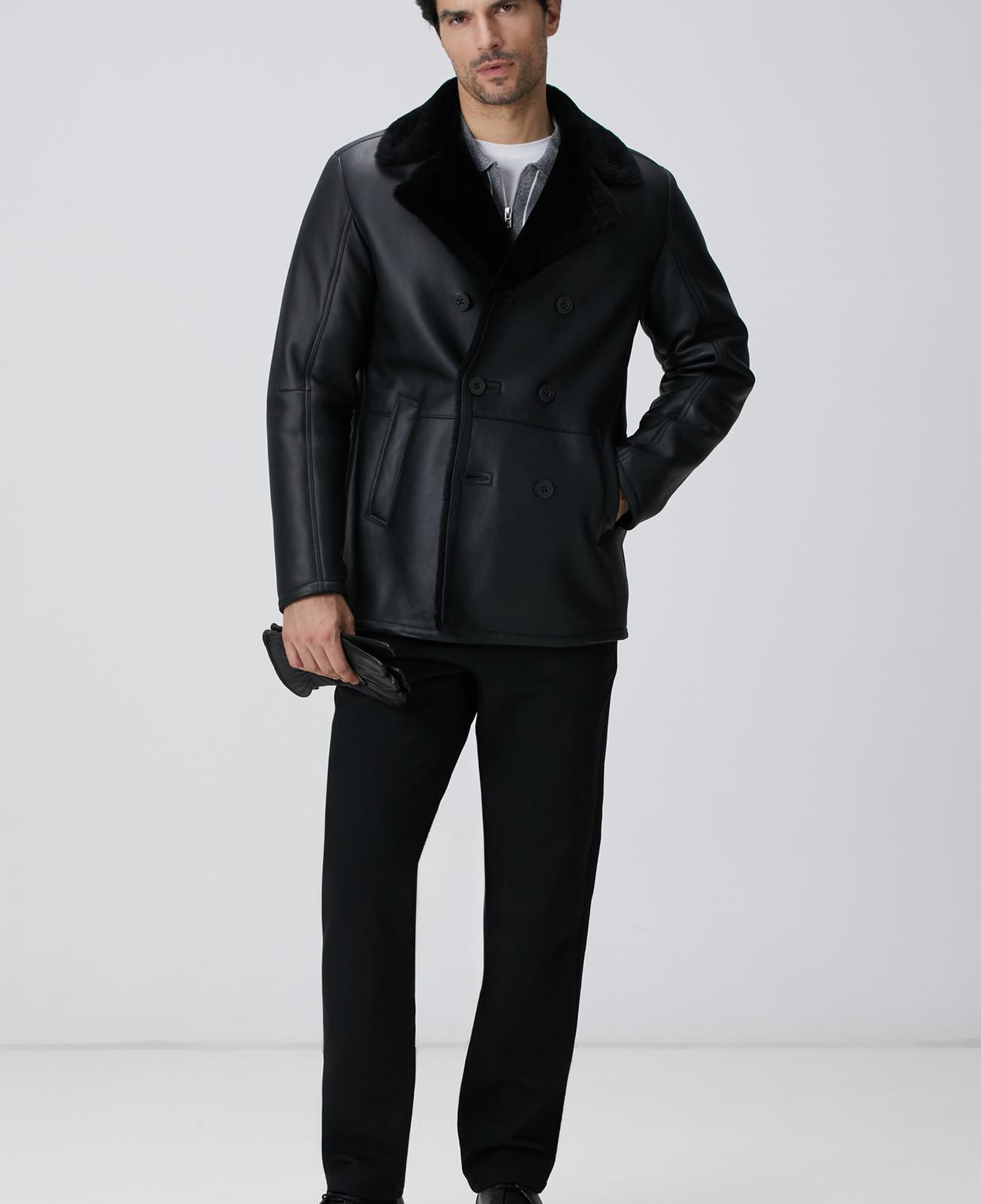 Network Erkek Siyah Casual Pantolon