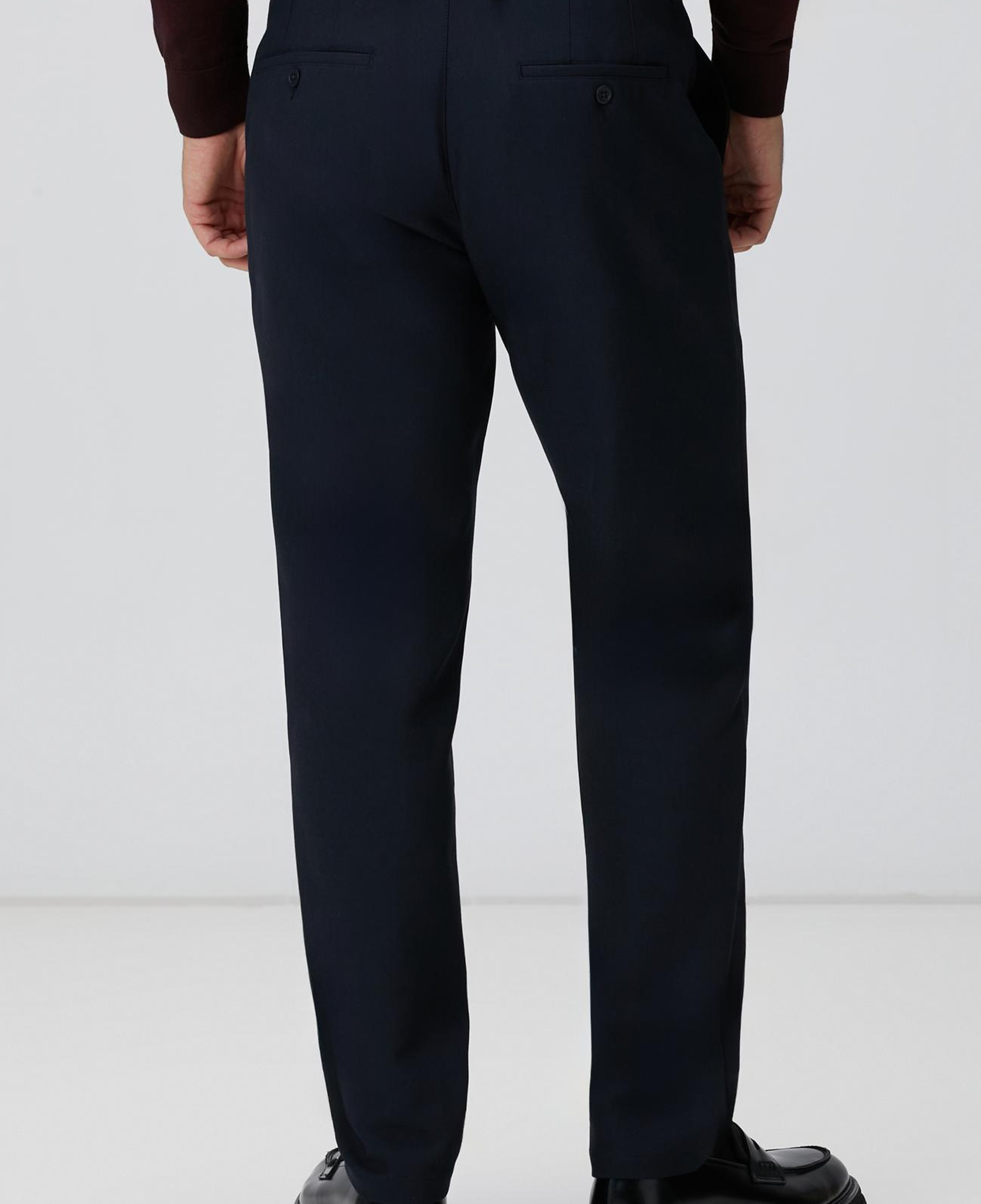 Network Erkek Lacivert Casual Pantolon