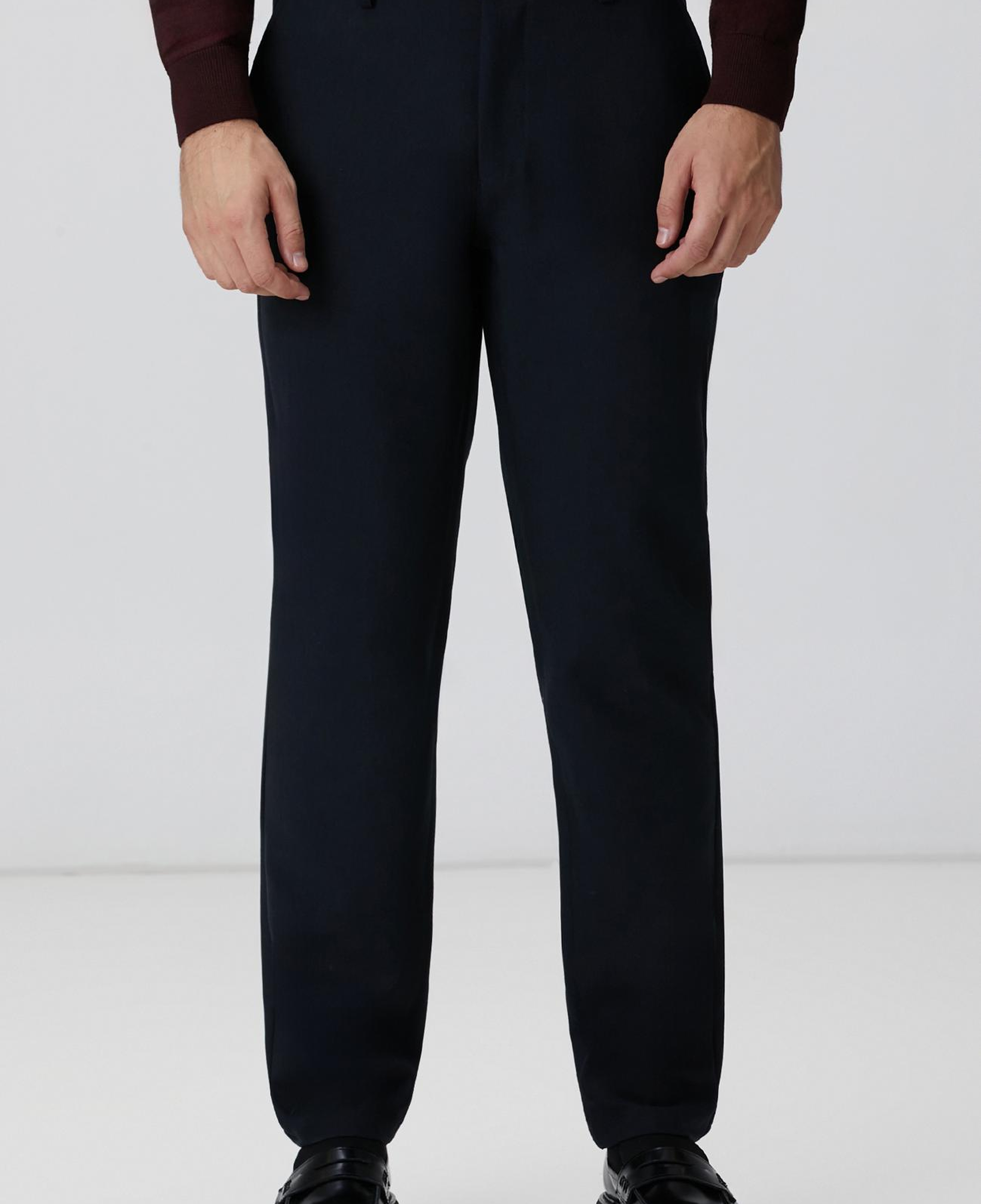 Network Erkek Lacivert Casual Pantolon