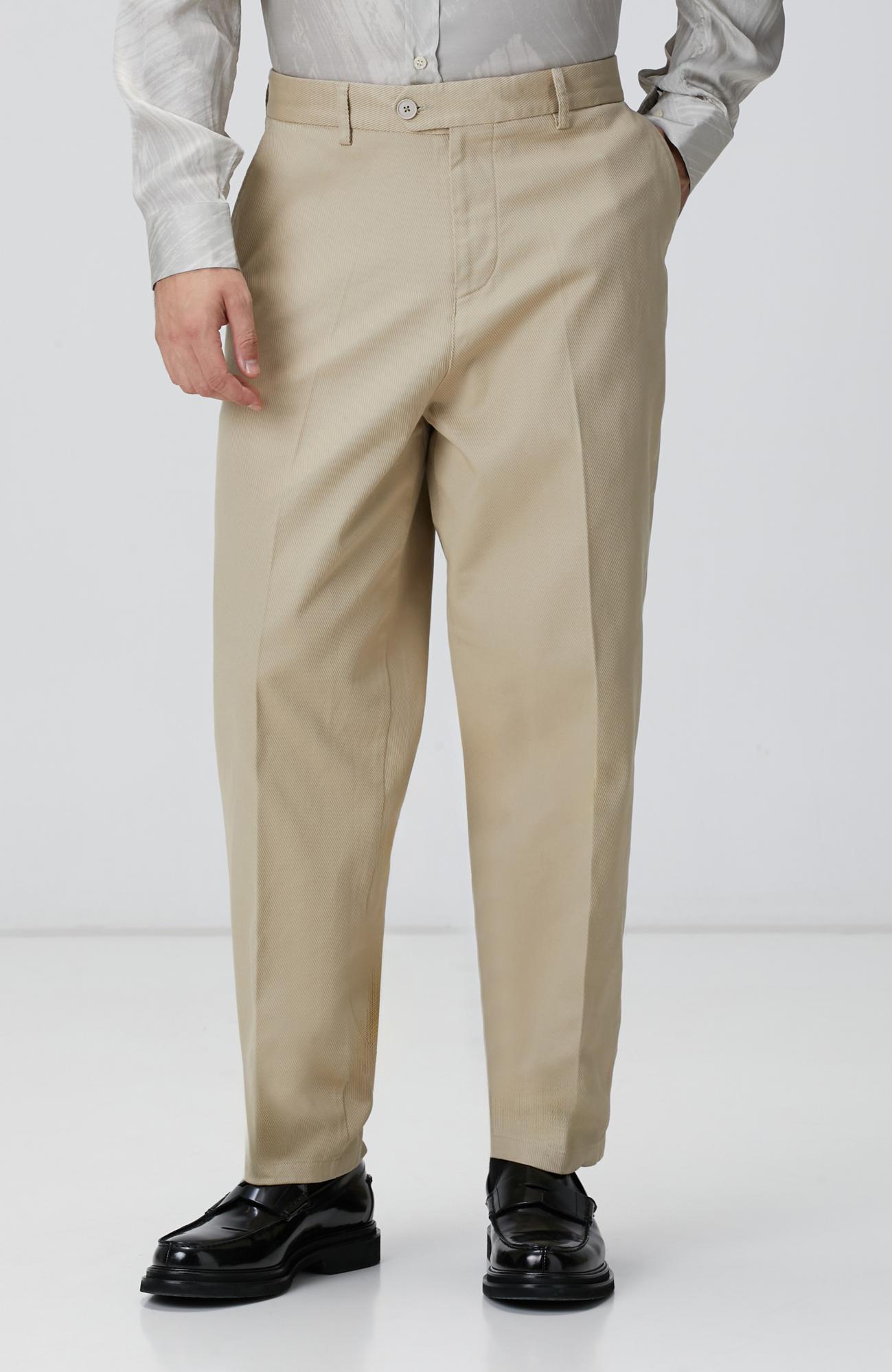 Network Erkek Bej Casual Chino Pantolon