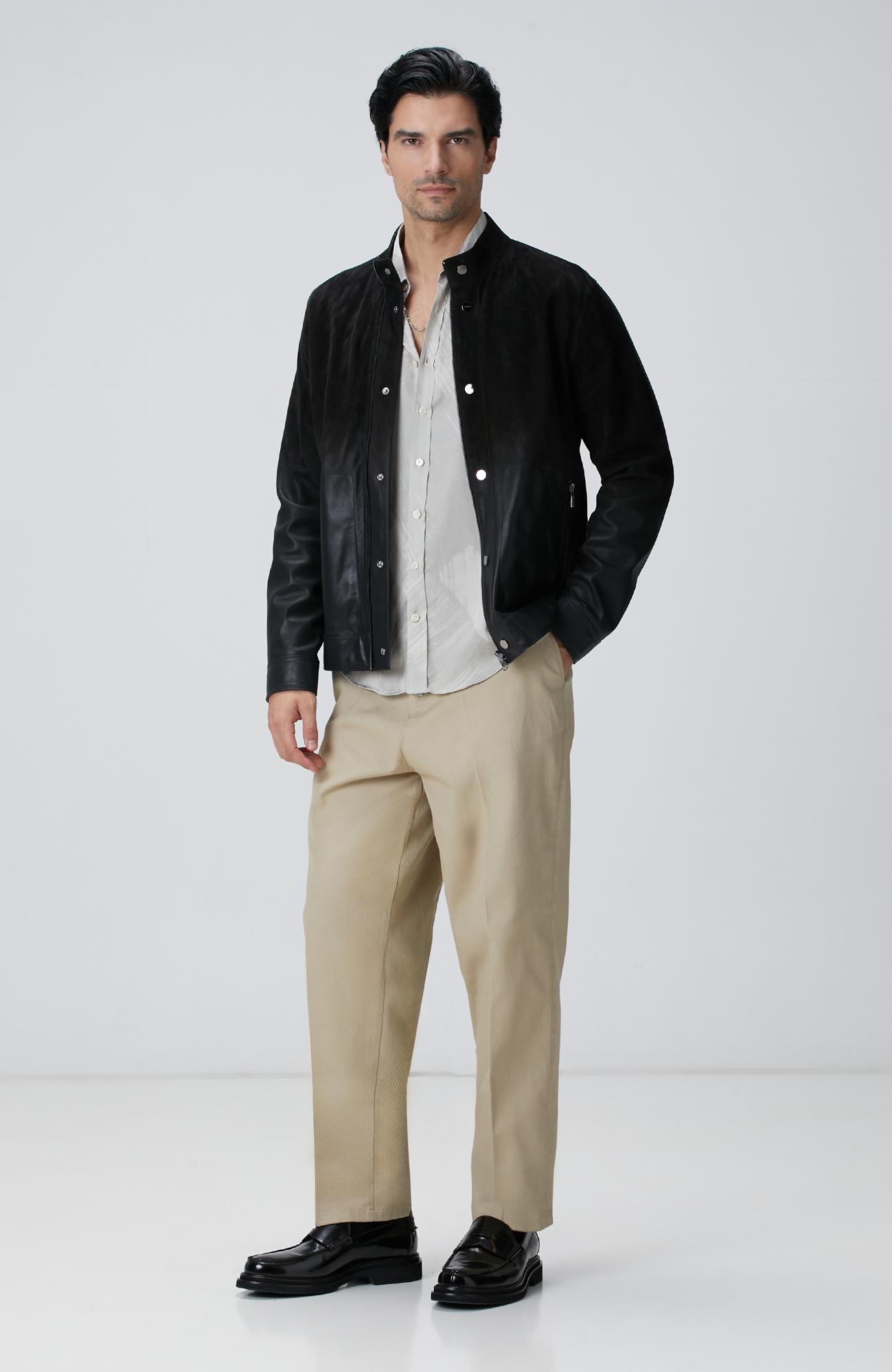 Network Erkek Bej Casual Chino Pantolon