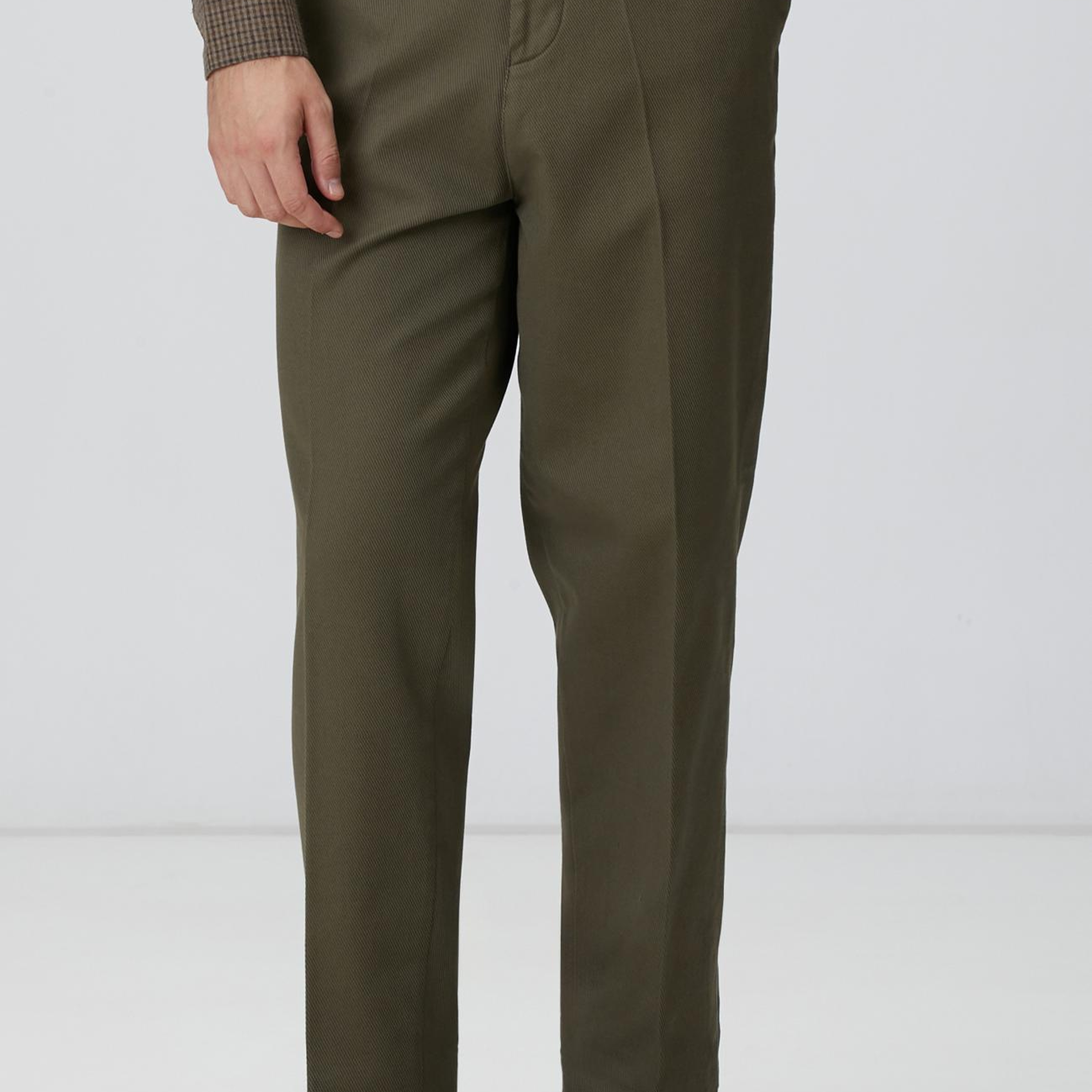 Network Erkek Haki Casual Chino Pantolon