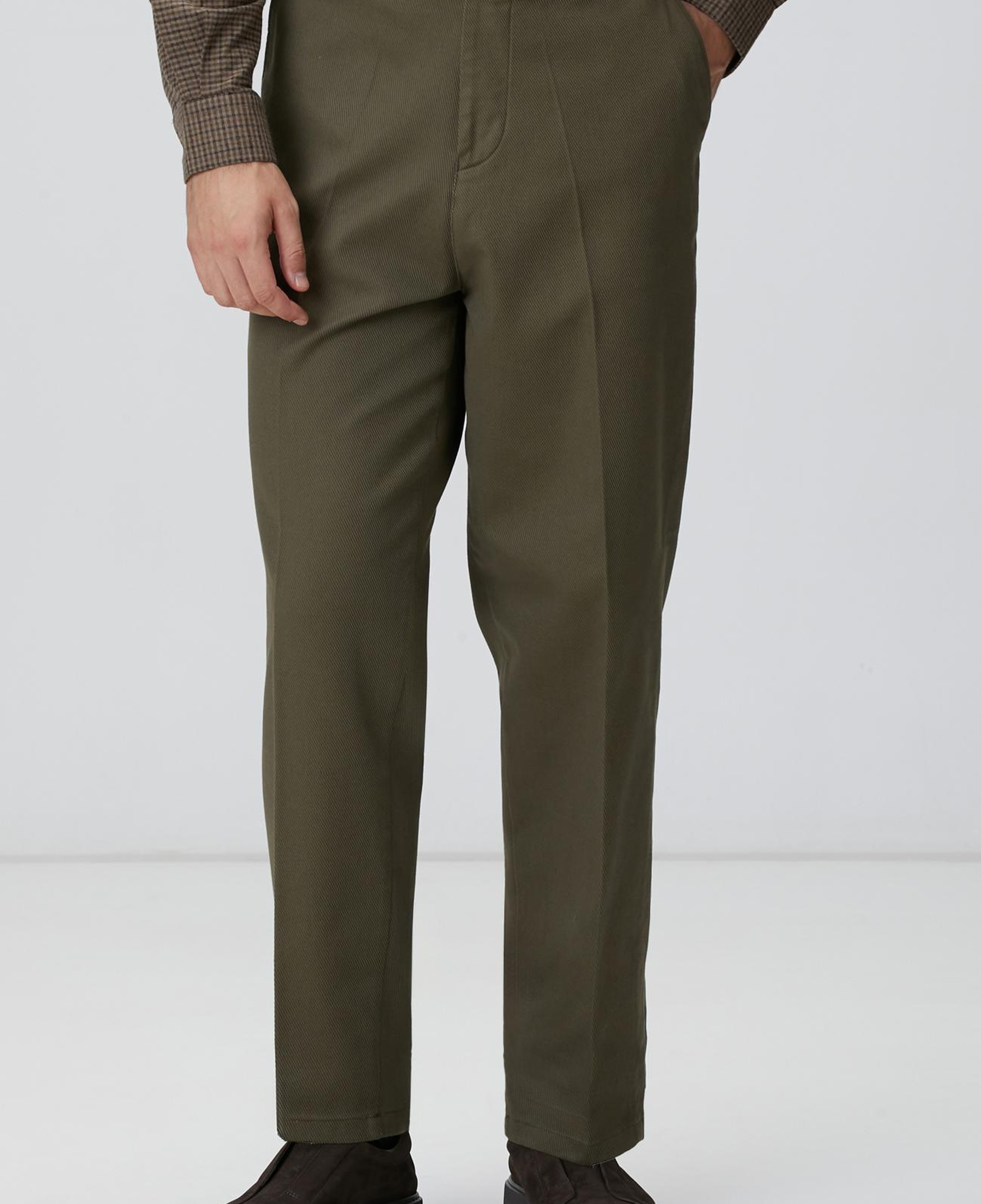 Network Erkek Haki Casual Chino Pantolon