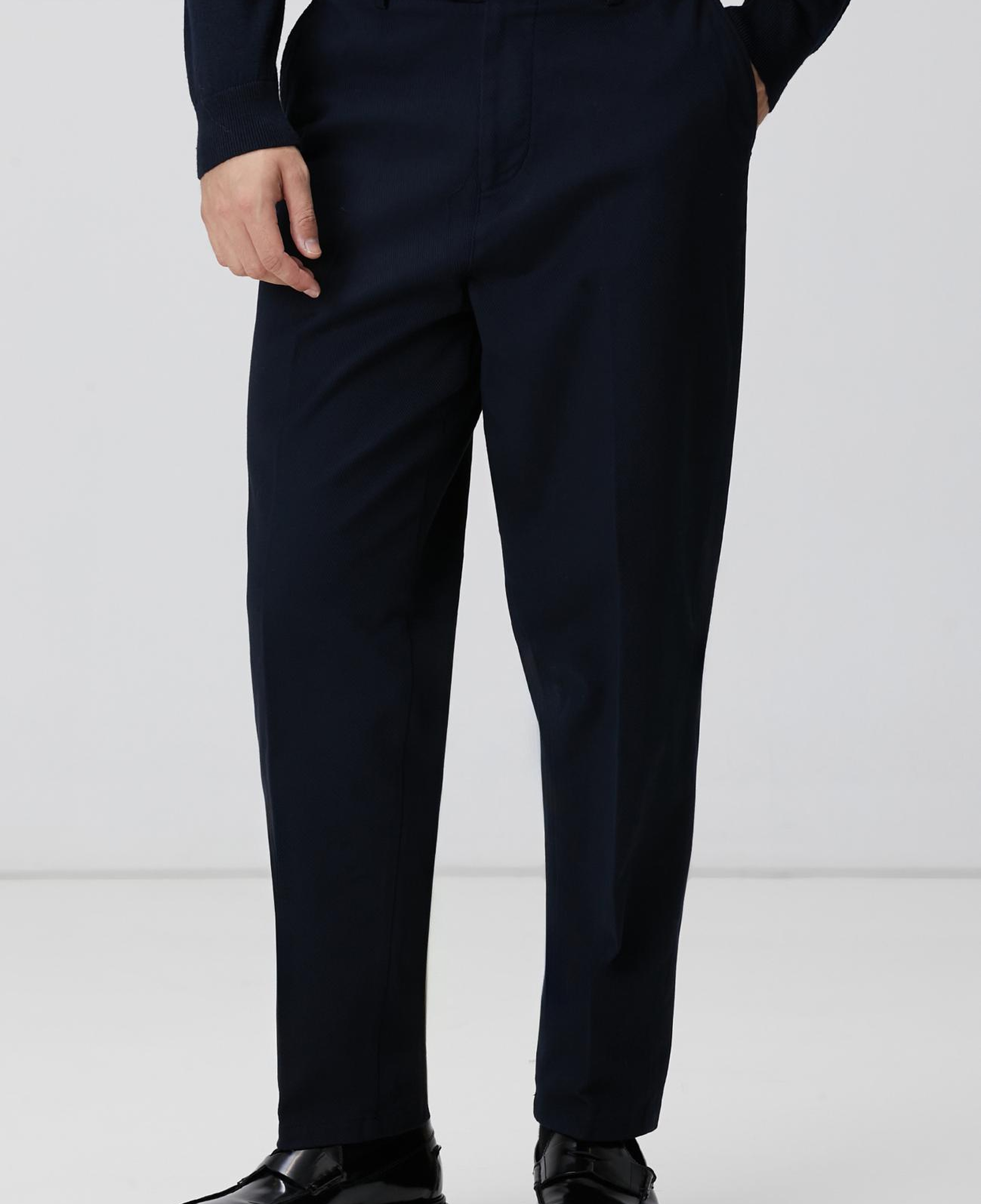 Network Erkek Lacivert Casual Chino Pantolon