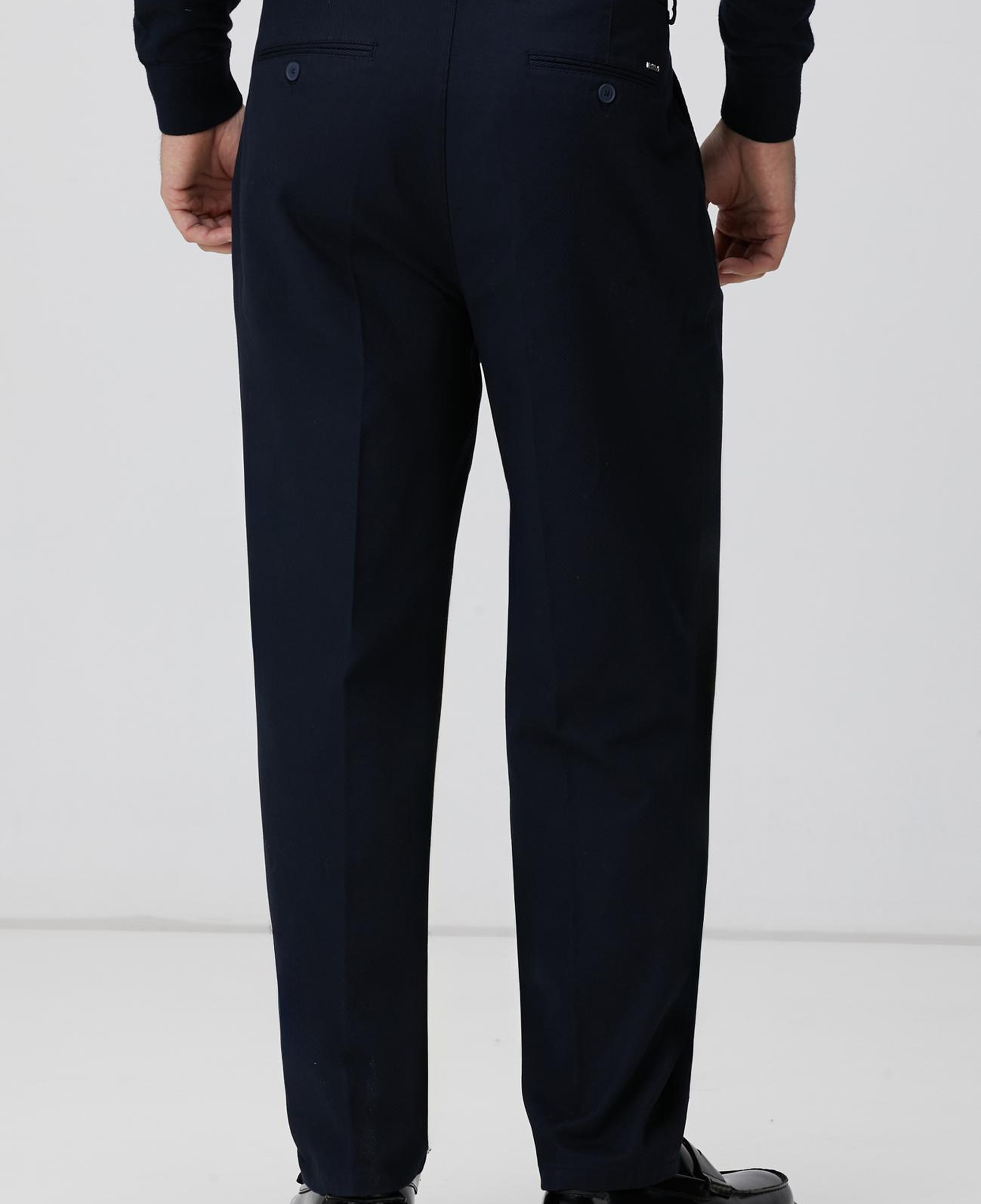 Network Erkek Lacivert Casual Chino Pantolon