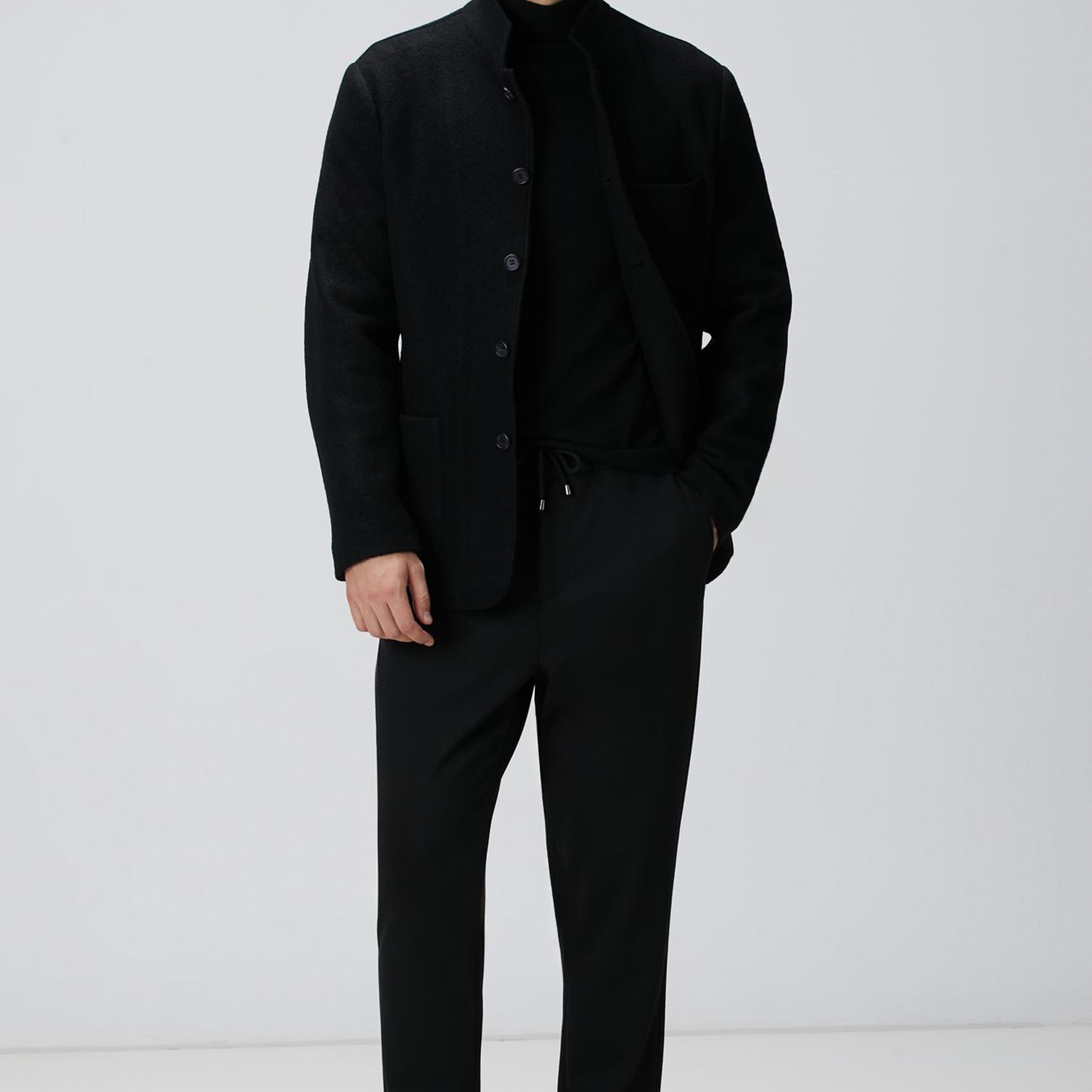 Network Erkek Siyah Comfort Eşofman Altı