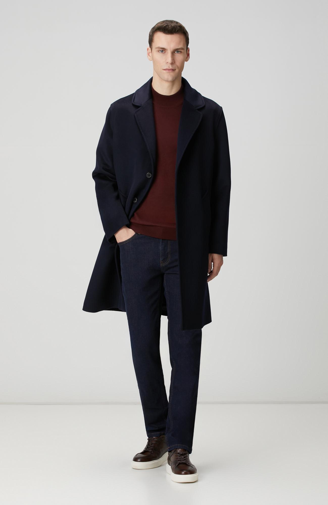 Network Erkek Limited Lacivert Yün Palto
