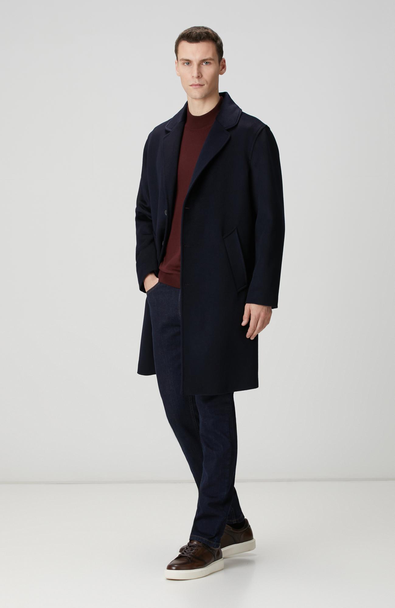 Network Erkek Limited Lacivert Yün Palto
