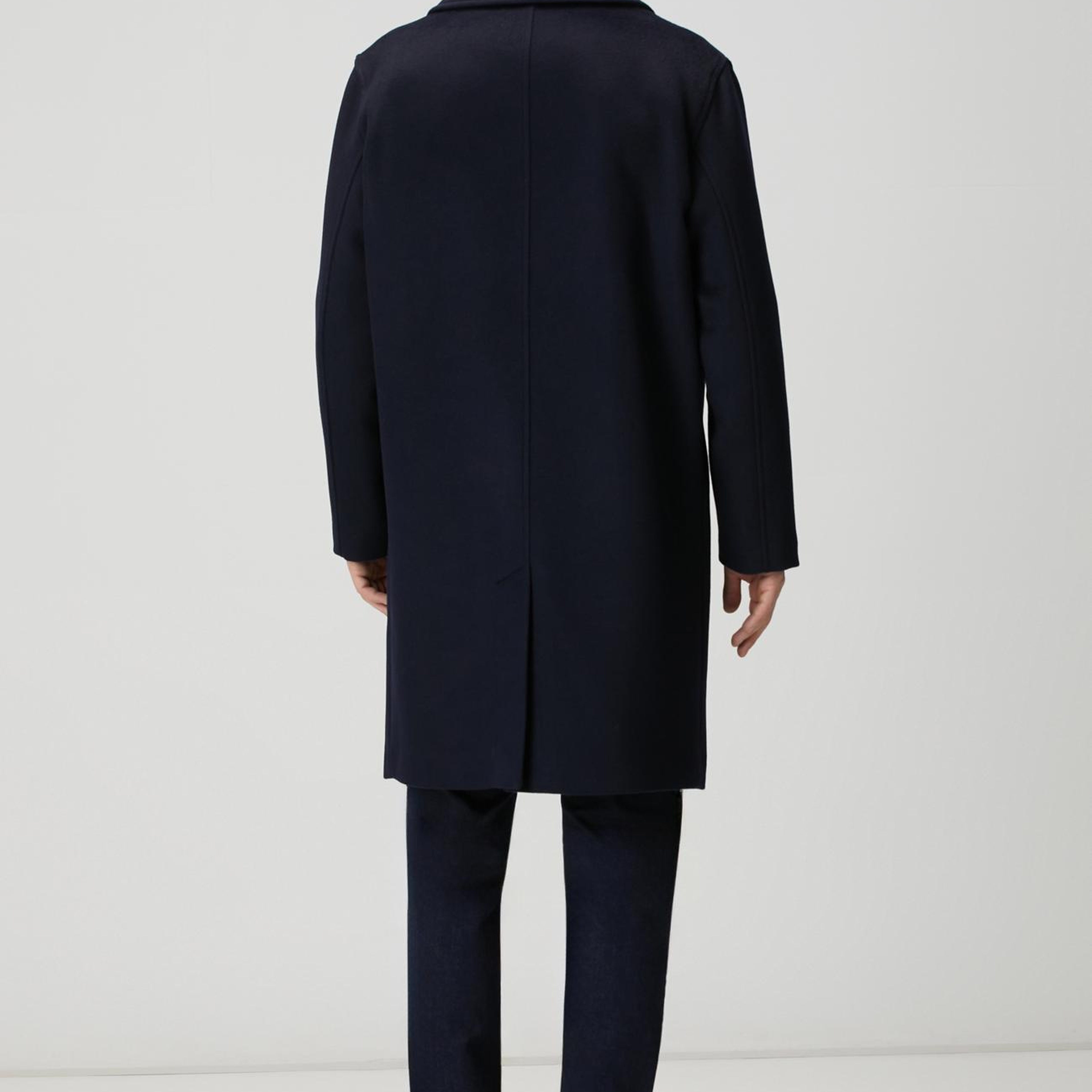 Network Erkek Limited Lacivert Yün Palto