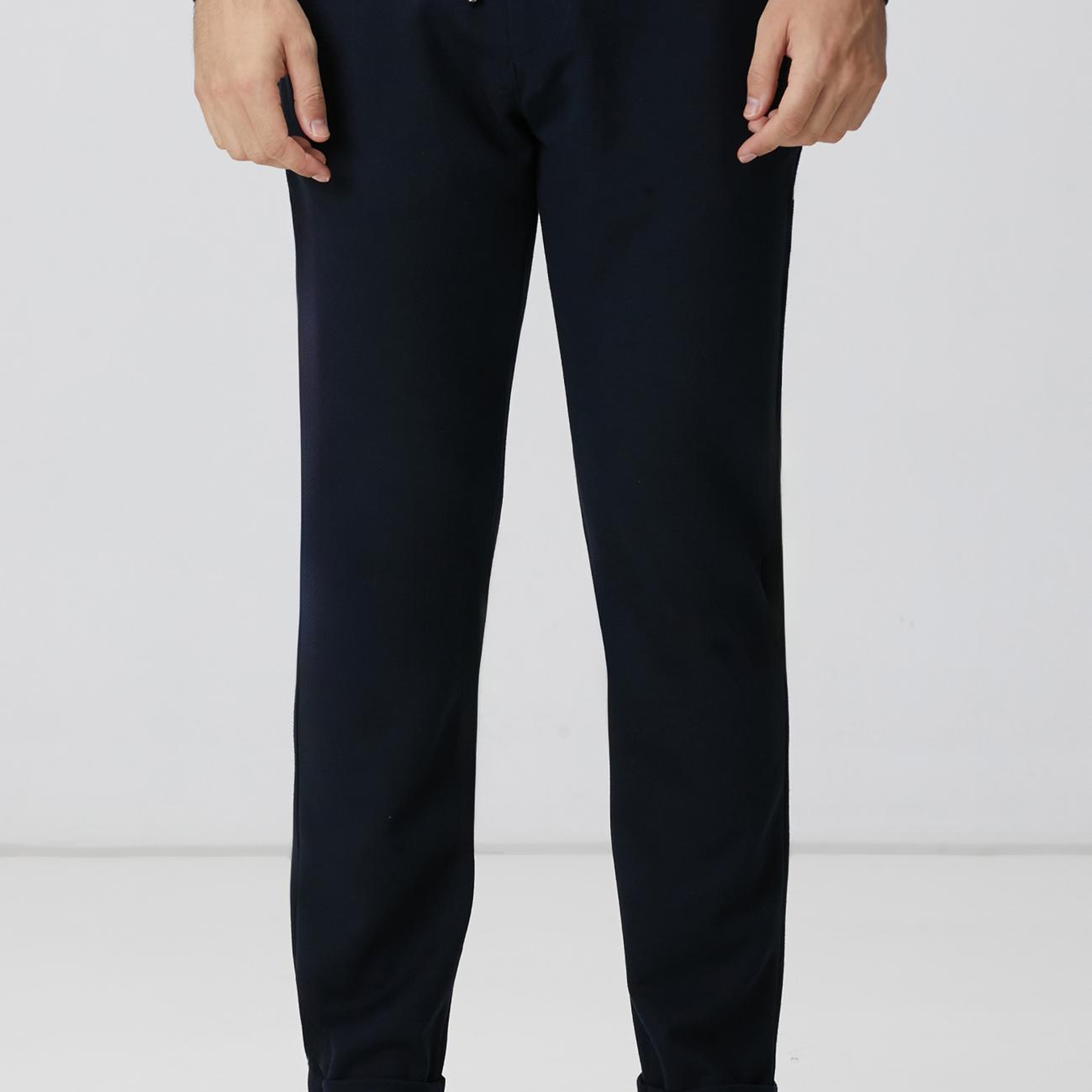 Network Erkek Lacivert Örme Pantolon