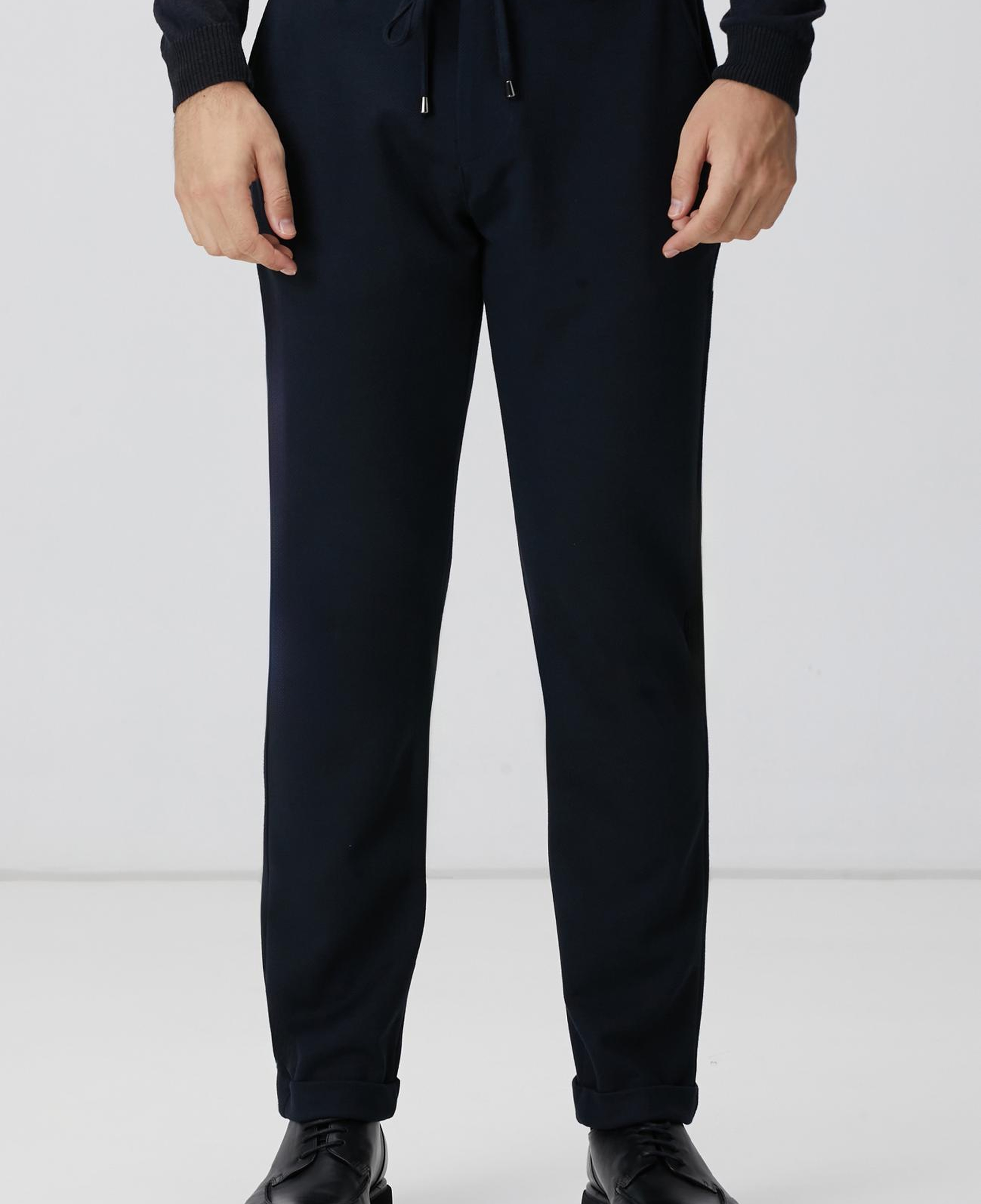 Network Erkek Lacivert Örme Pantolon