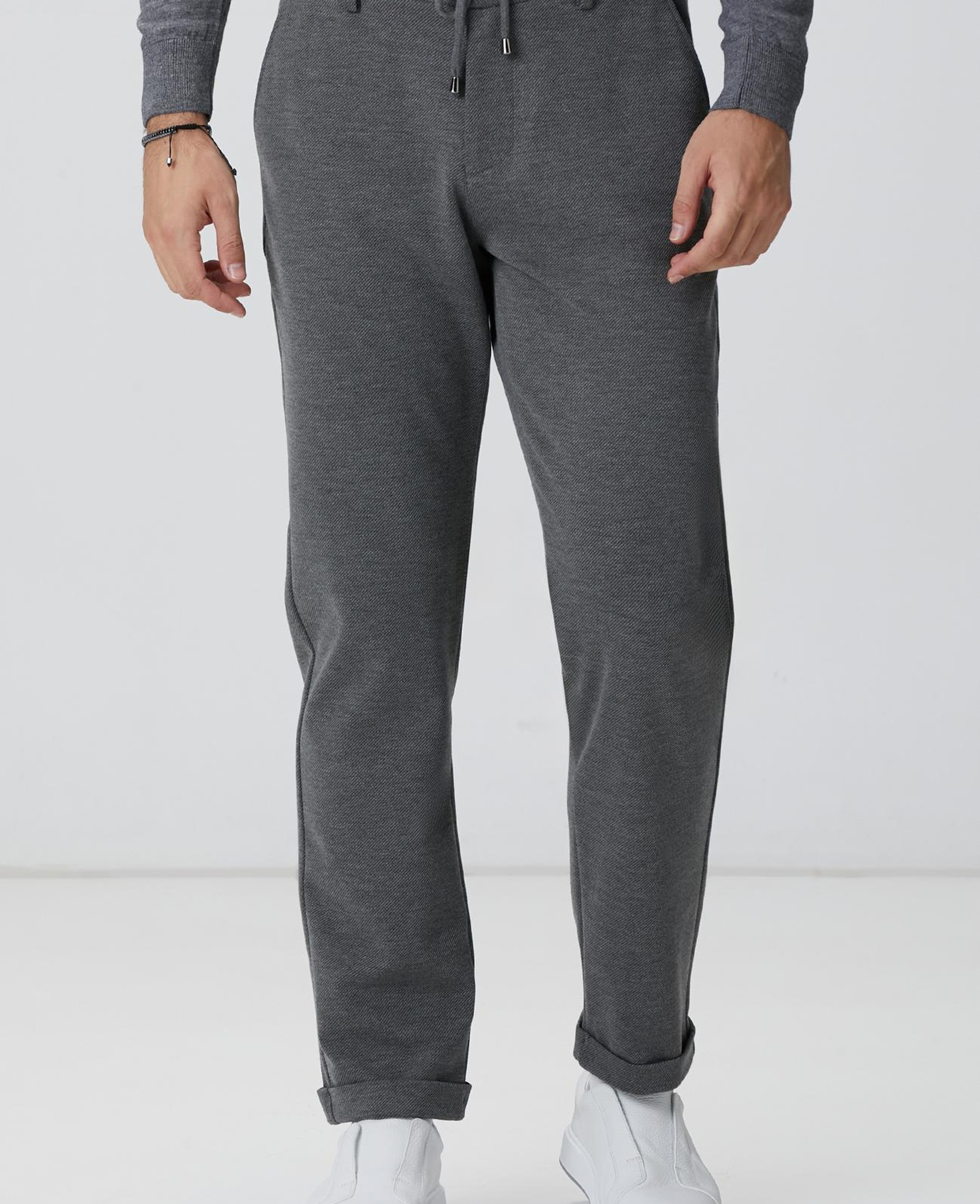 Network Erkek Antrasit Örme Pantolon