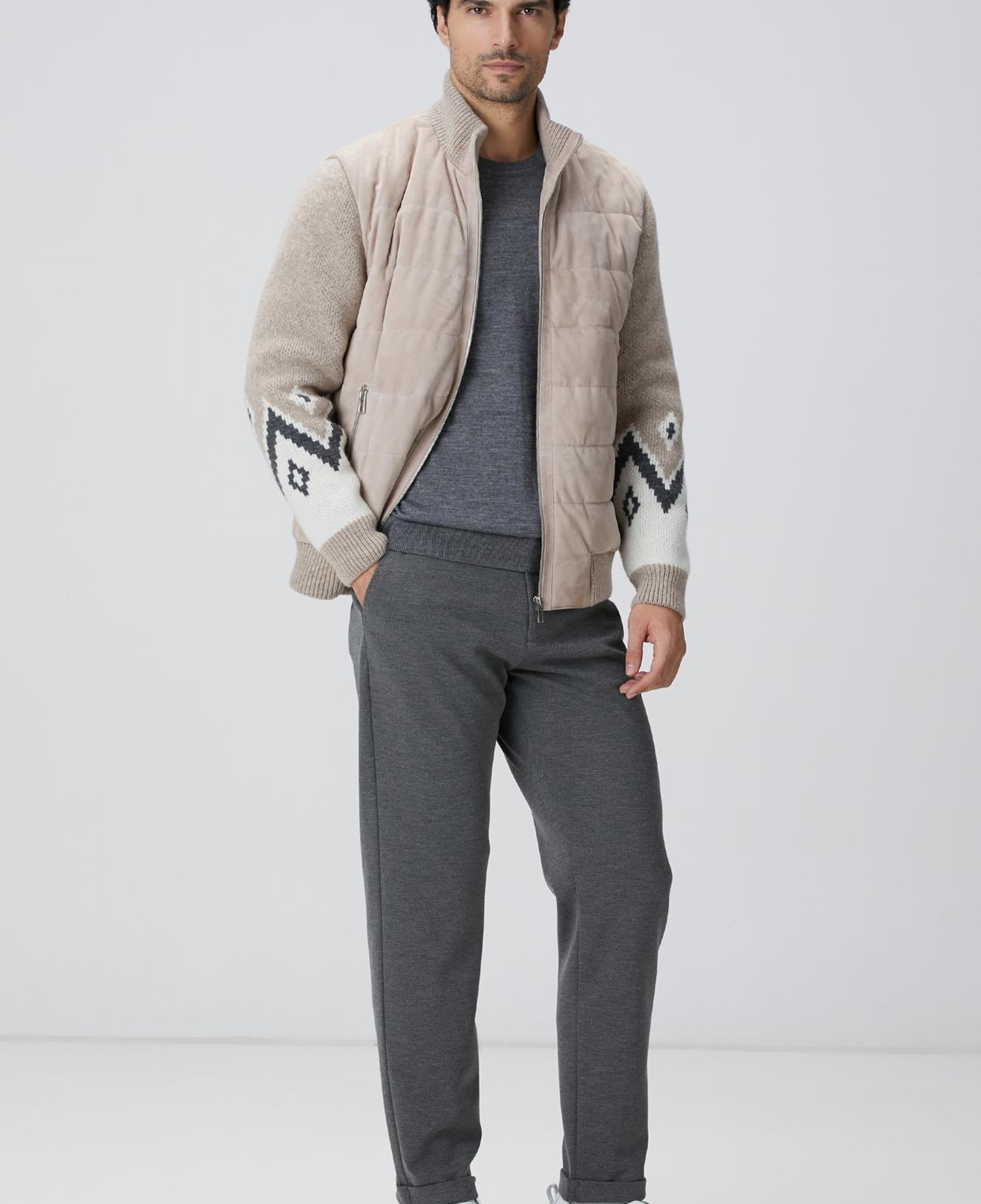 Network Erkek Antrasit Örme Pantolon